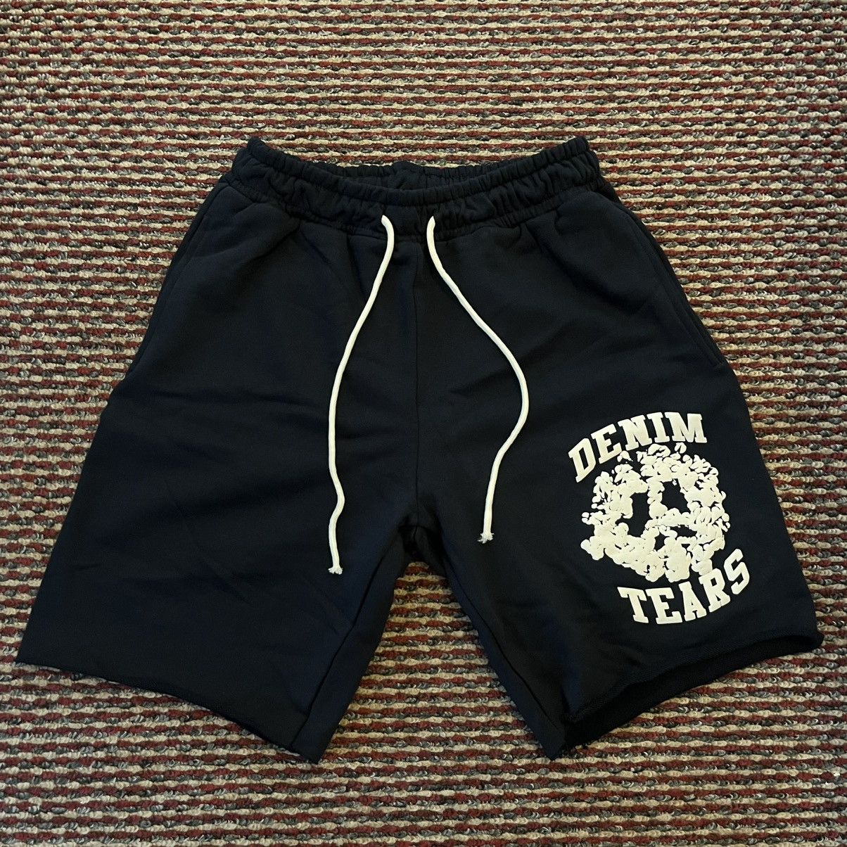Other Navy Denim Tearz Shorts Size US 31 - 1 Thumbnail
