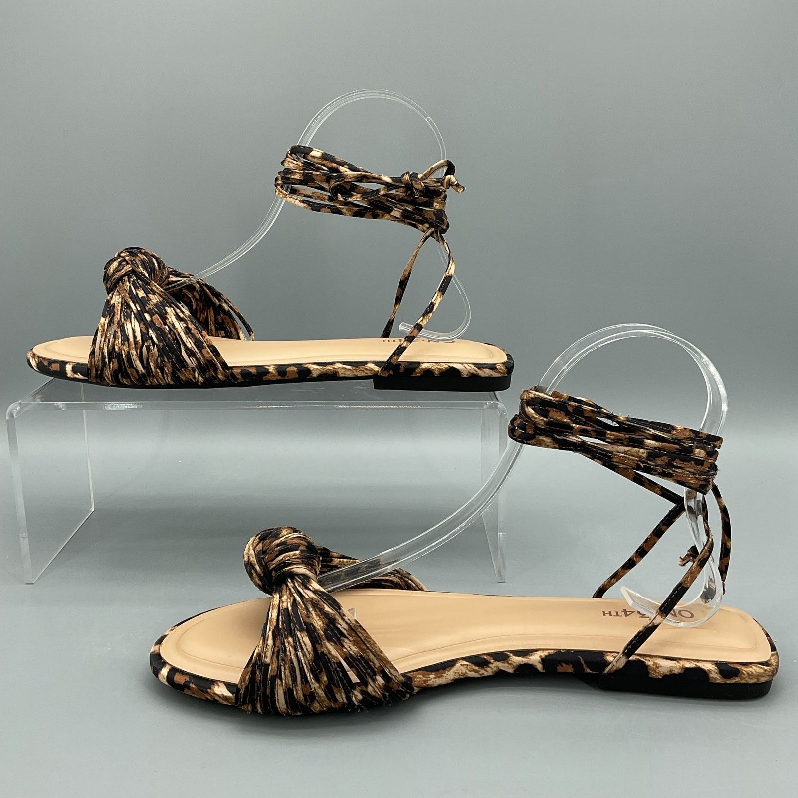 Other NEW on 34th Women’s Jenniee Knot Sandals Leopard Size 7M Size US 7 / IT 37 - 2 Thumbnail