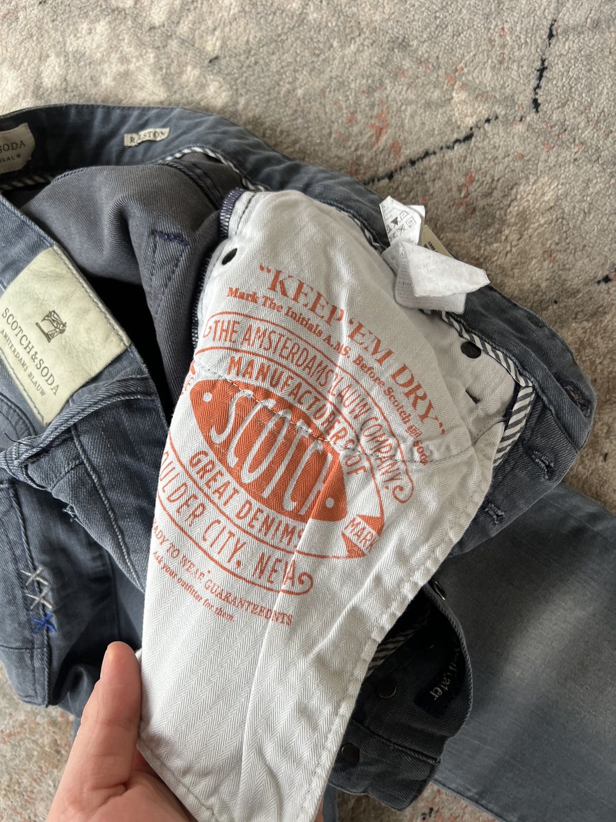 Scotch & Soda Scotch & Soda Denim Pants Size US 30 / EU 46 - 9 Thumbnail