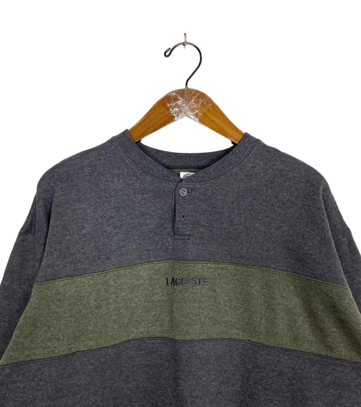Lacoste Rare‼️ Lacoste Homewear Center Spellout Made in Japan Size US M / EU 48-50 / 2 - 2 Thumbnail