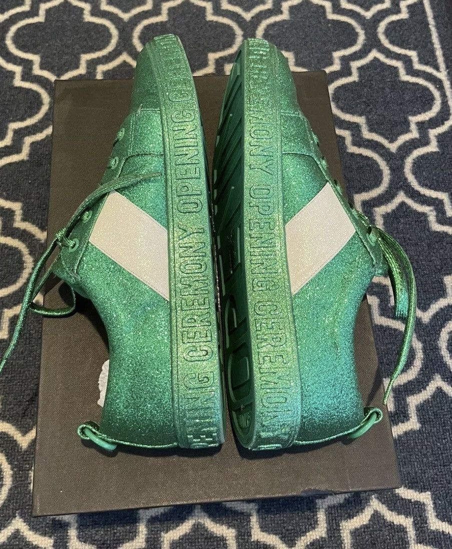 Opening Ceremony Opening ceremony glitter sneakers green white size 42 Size US 9 / EU 42 - 5 Thumbnail