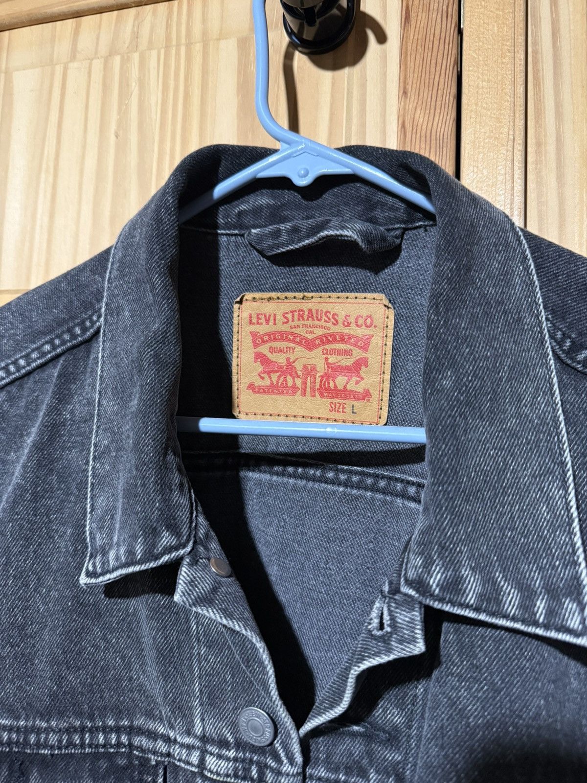 Levi's Levi’s Denim Jacket Removable Sleeves Size US L / EU 52-54 / 3 - 3 Thumbnail