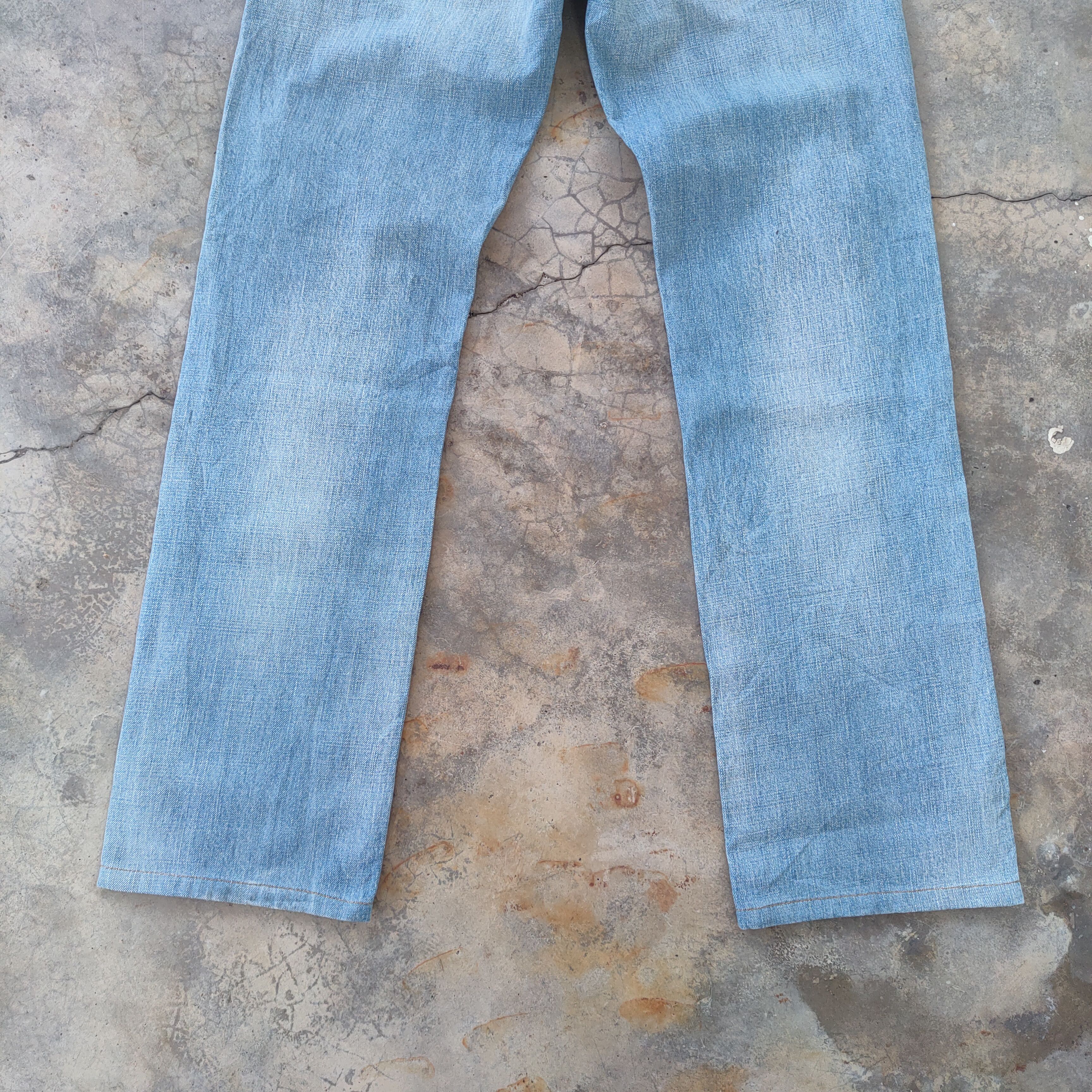 Levi's Vintage Clothing W29 VINTAGE LEVI'S 502 FADED DISTRESSED JEANS DENIM PANTS Size US 29 - 10 Thumbnail
