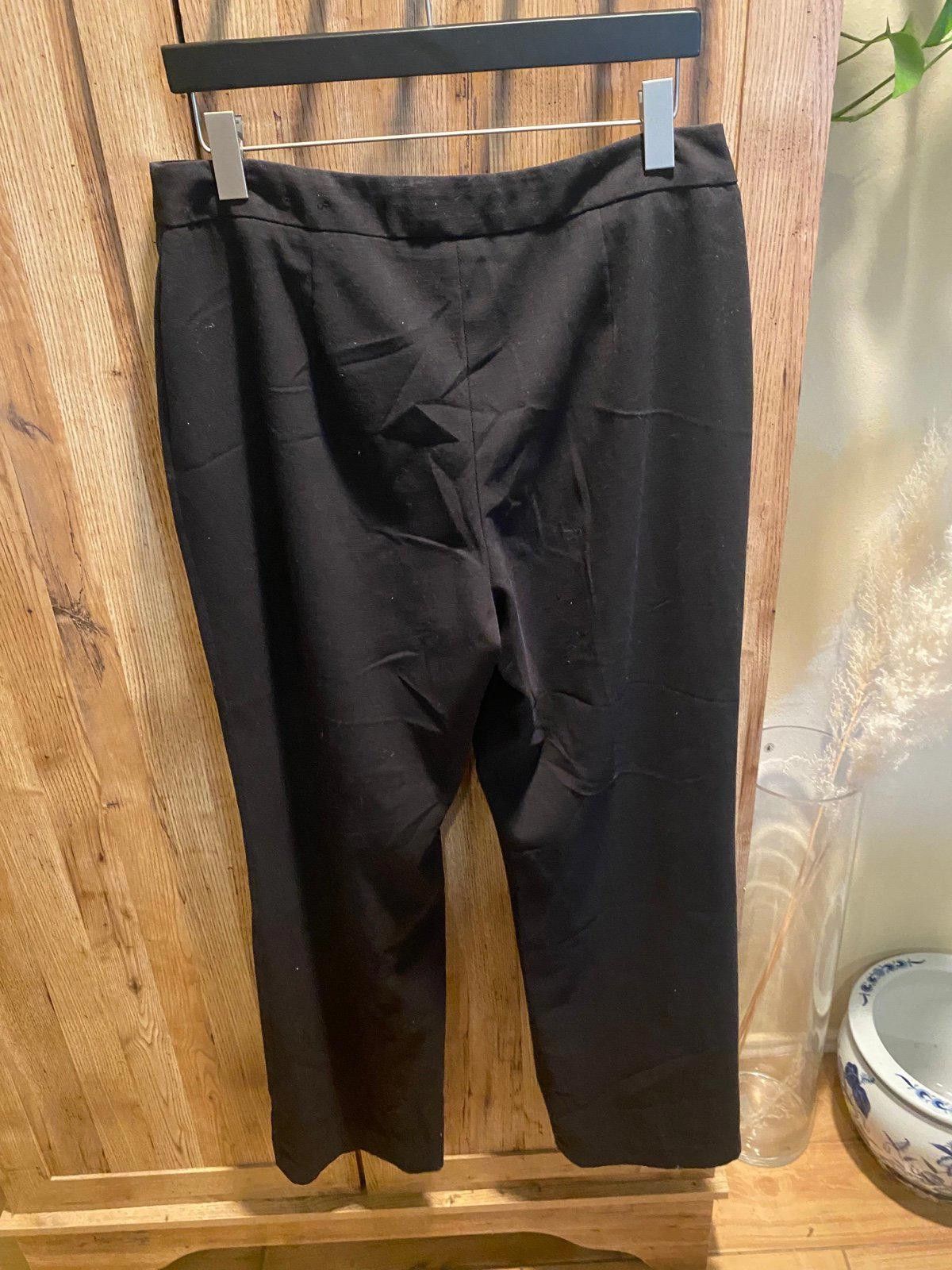 Style & Co Style and co. Black size 12 dress pants Size 36" / US 14 / IT 50 - 2 Thumbnail
