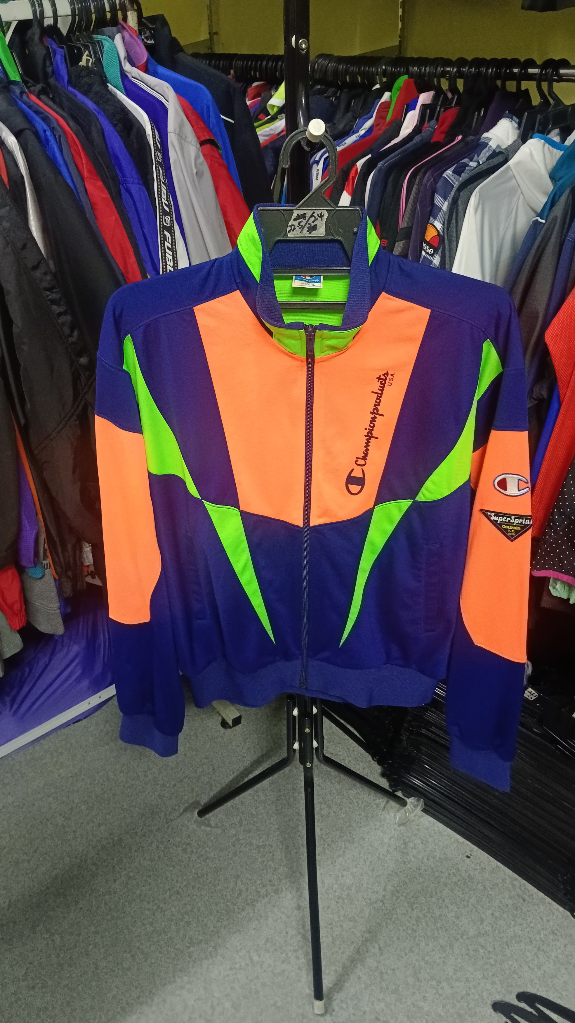 Champion Rare Vintage Champion Colour Block Track Jacket Size US M / EU 48-50 / 2 - 3 Thumbnail