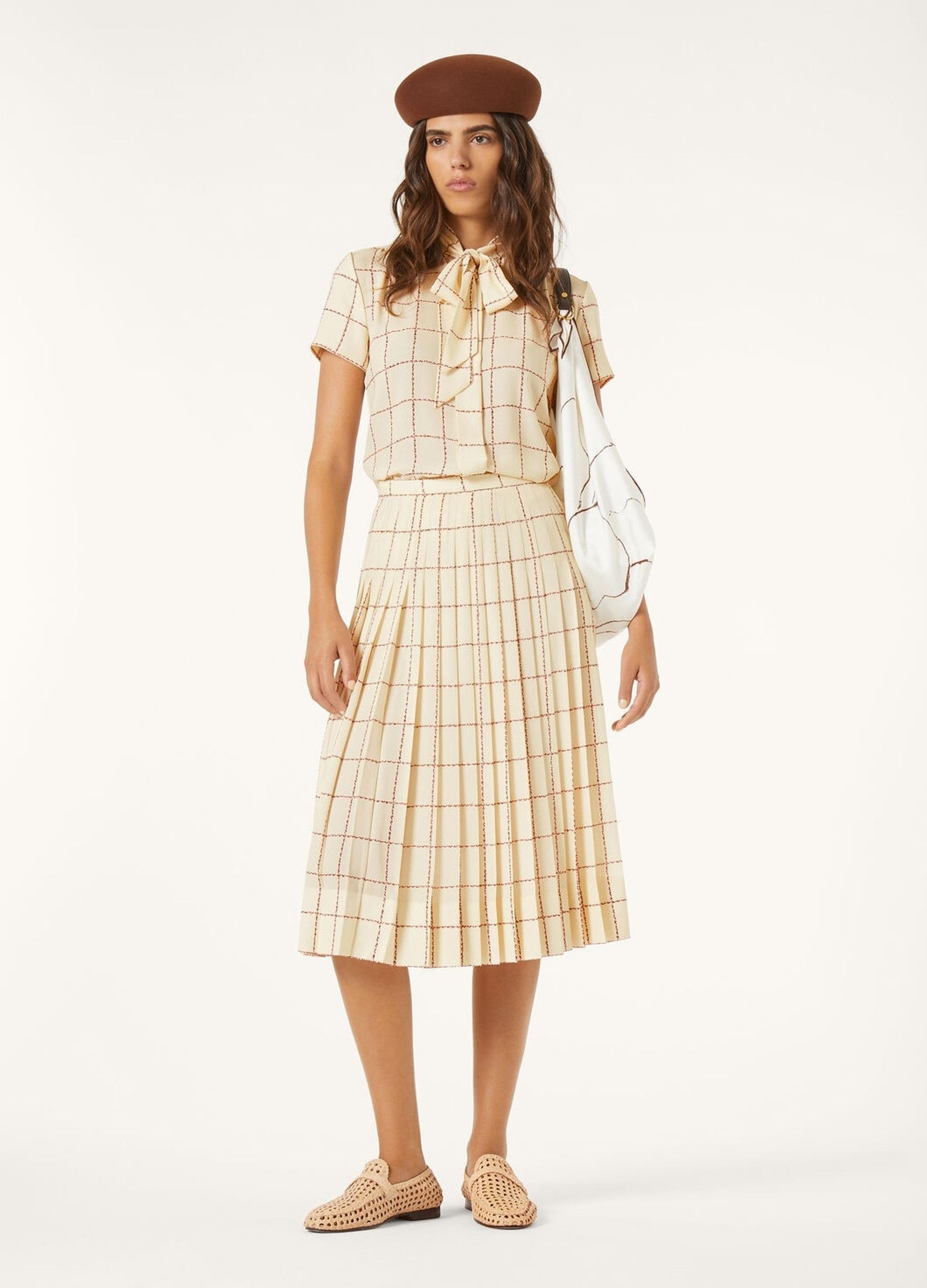 Loro Piana o1srvl11e0526 FAP2869 Febe Shirt in Light Yellow Size S / US 4 / IT 40 - 2 Thumbnail