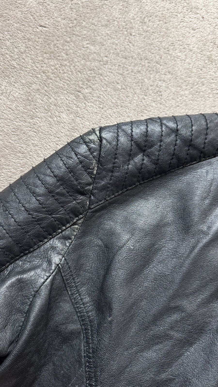 Japanese Brand Biker Y2K Vintage Lambskin Leather Jacket schott allsaints Size M / US 6-8 / IT 42-44 - 11 Thumbnail