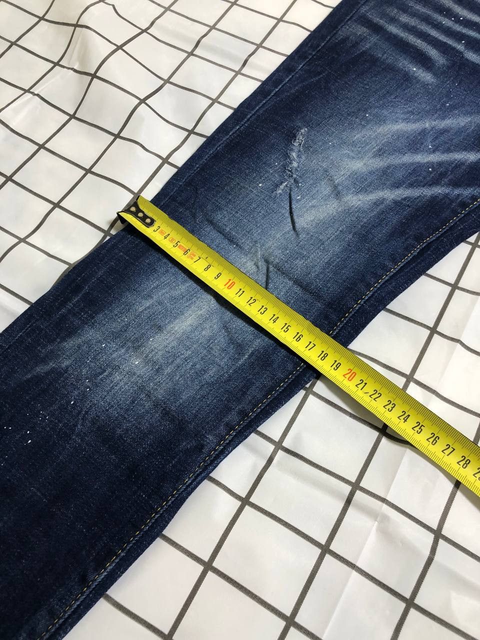 Dsquared2 Dsquared2 Vintage Floral Fish Pockets Distressed Denim Jeans Size US 32 / EU 48 - 7 Thumbnail
