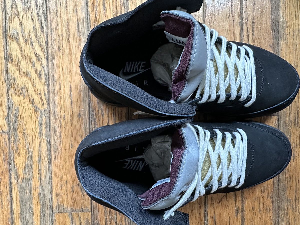 A Ma Maniere × Jordan Brand × Nike Black A Ma Maniere Jordan 5 Size US 9 / EU 42 - 5 Thumbnail
