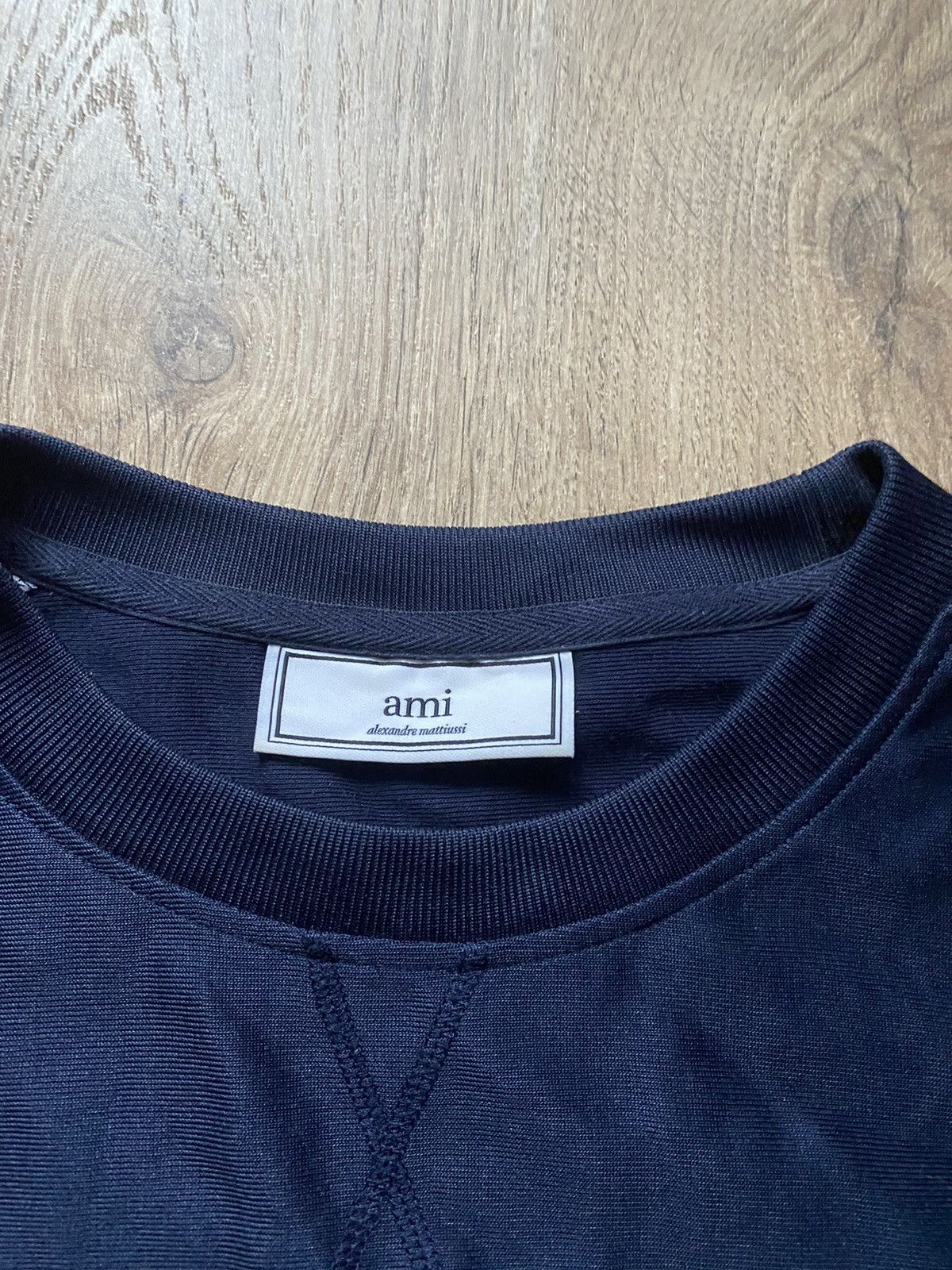 AMI AMI ALEXANDRE MATTIUSSI SWEATSHIRT MINI LOGO Size US XL / EU 56 / 4 - 3 Thumbnail