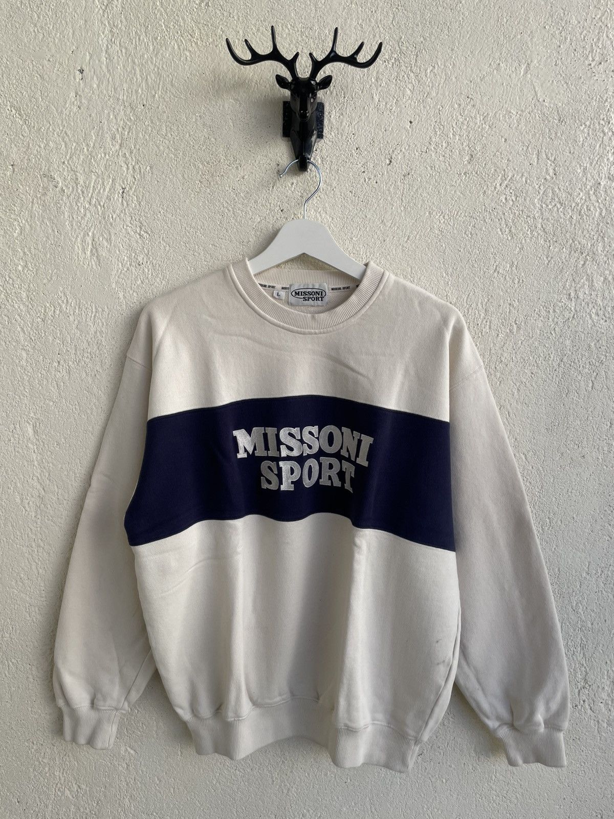 Number (N)ine Number Nine Emblem Sweatshirt White Tag | Grailed