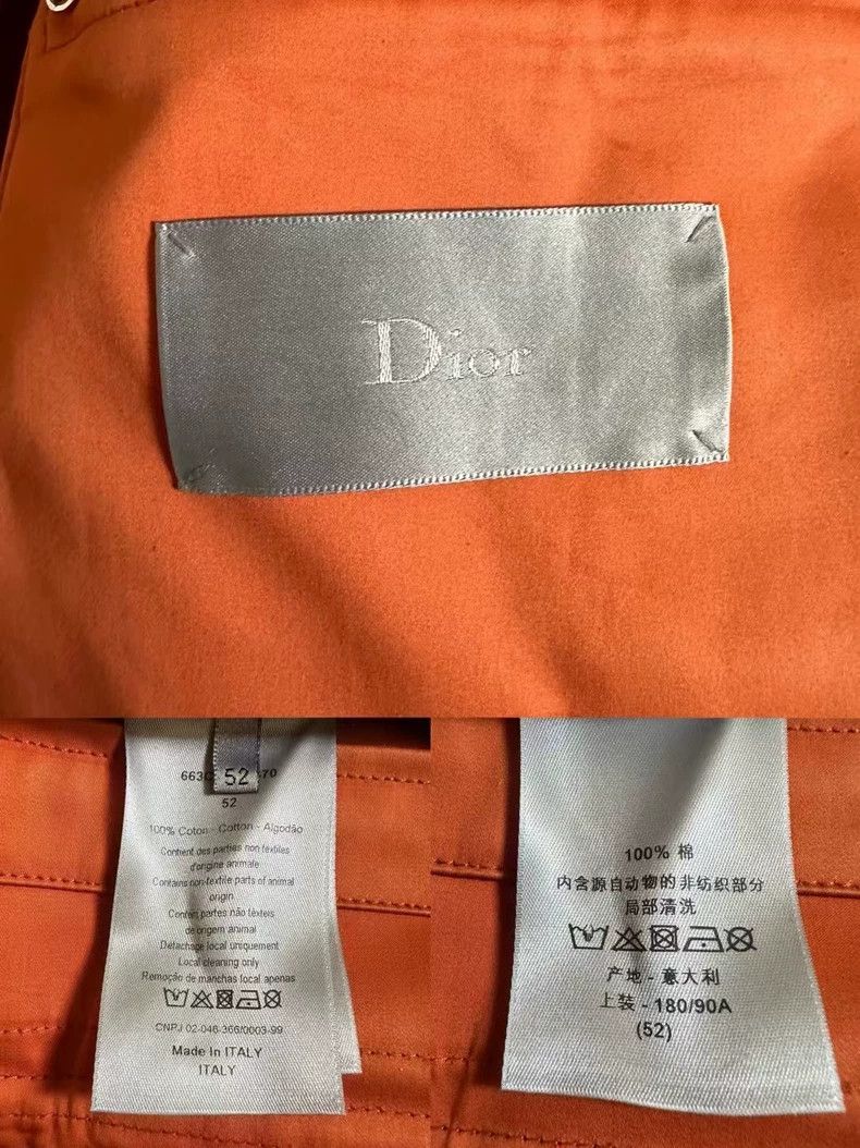 Dior Dior 16ss Blue Orange Windbreaker Hunting Jacket Coat 2501- Size US L / EU 52-54 / 3 - 8 Thumbnail