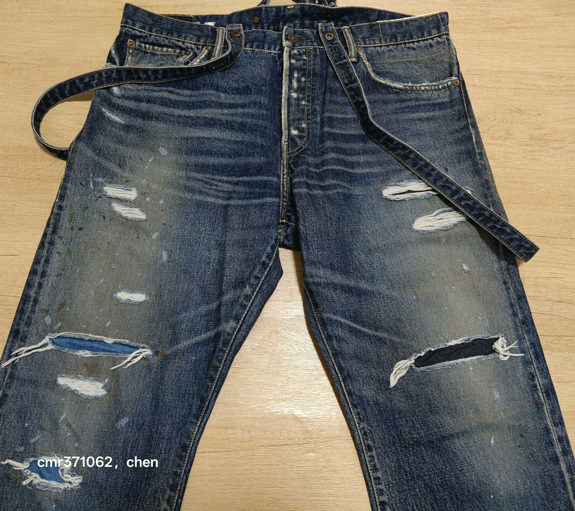Visvim VISVIM 20SS SOCIAL SCULPTURE Denim Overalls Size US 36 / EU 52 - 4 Thumbnail