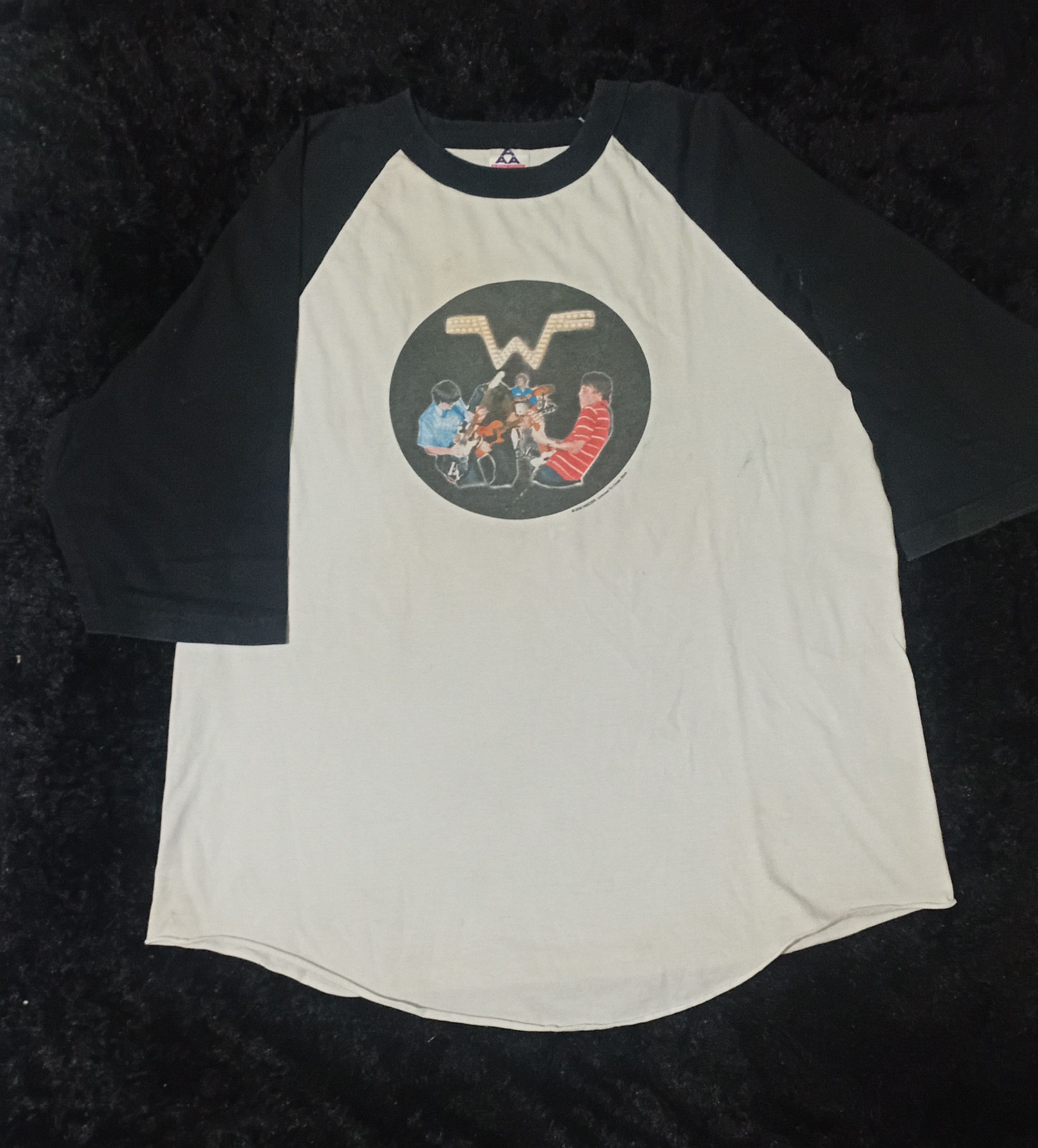 Band Tees × Vintage Vintage Weezer Raglan Shirt Size US XL / EU 56 / 4 - 1 Thumbnail