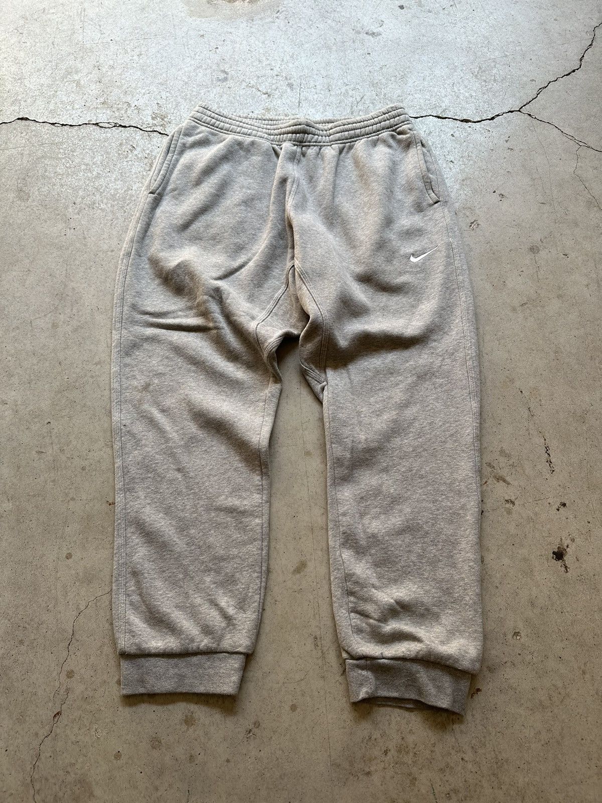 Nike Vintage Y2K 2000s Grey Nike sweatpants Size US 30 / EU 46 - 1 Thumbnail
