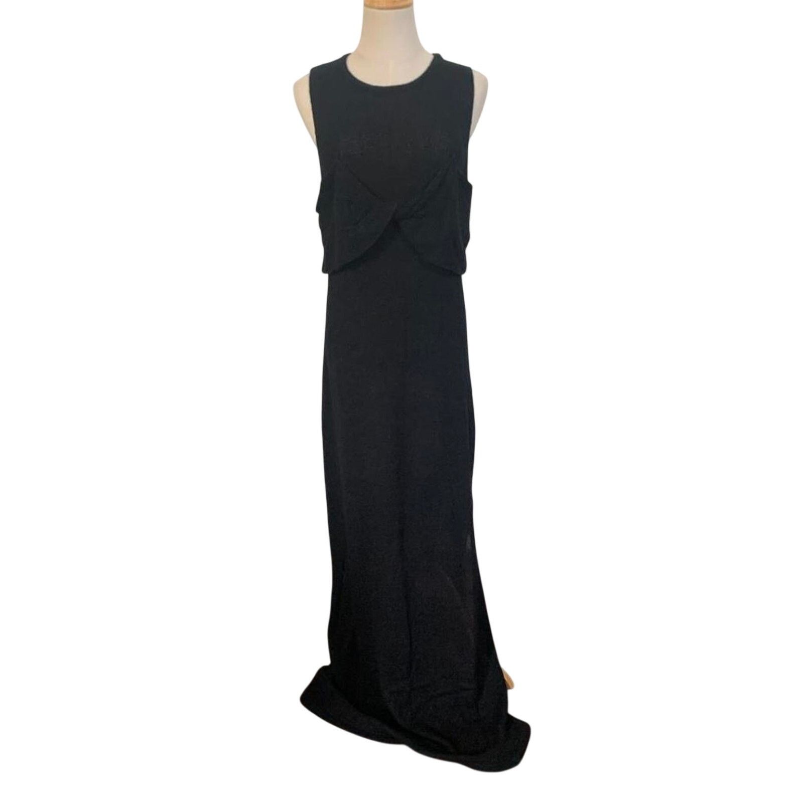 NWT Sunday in Brooklyn x Anthropologie Black Maxi Dress NWT