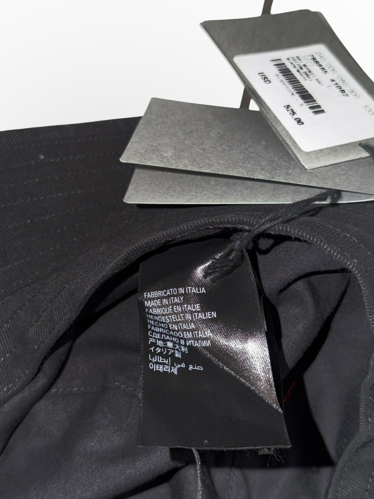 Balenciaga Unity Cotton Drill Bucket Bat Size ONE SIZE - 5 Thumbnail