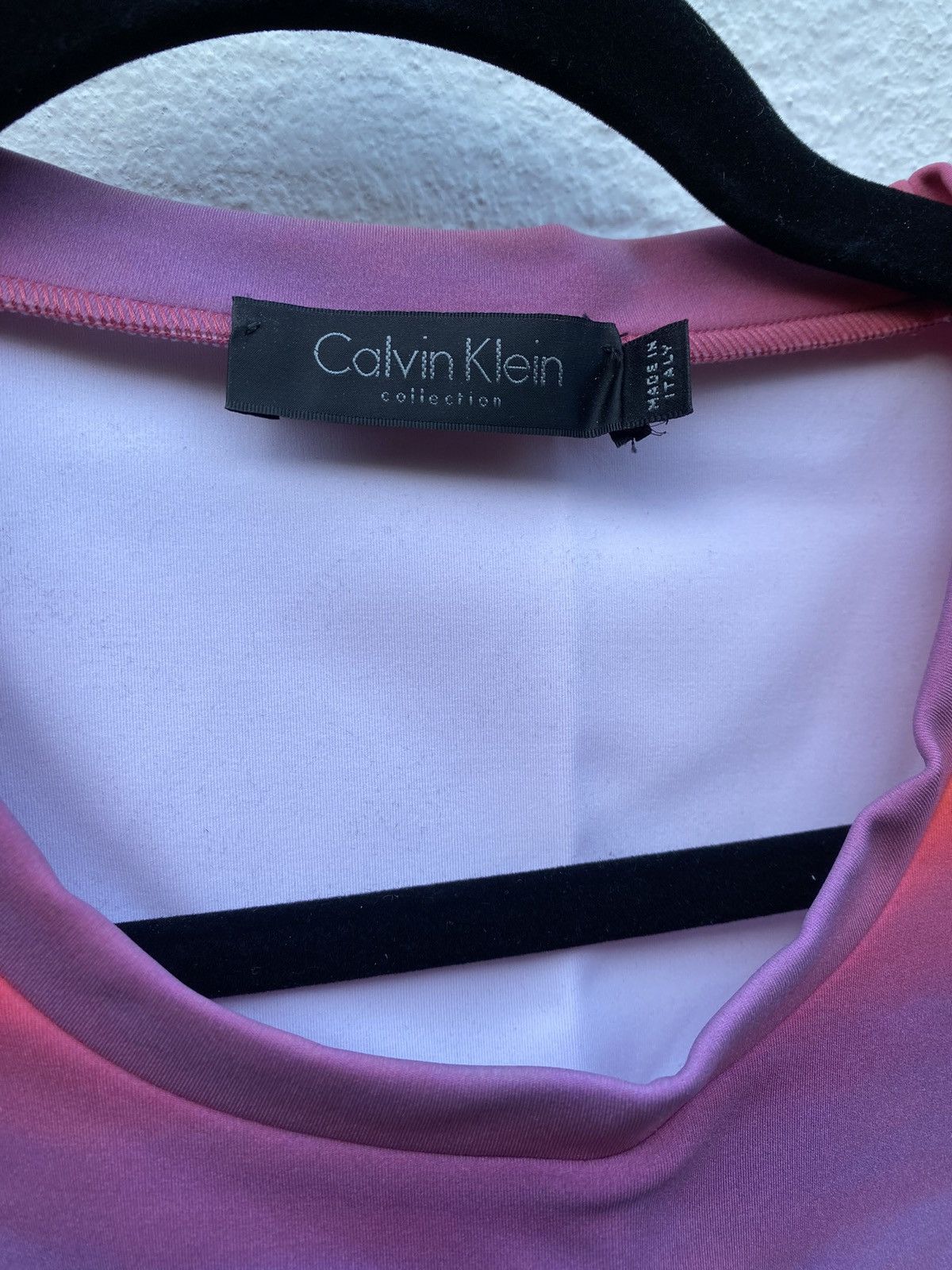Calvin Klein Organs/Pink Sky Print Tshirt Size US M / EU 48-50 / 2 - 2 Thumbnail