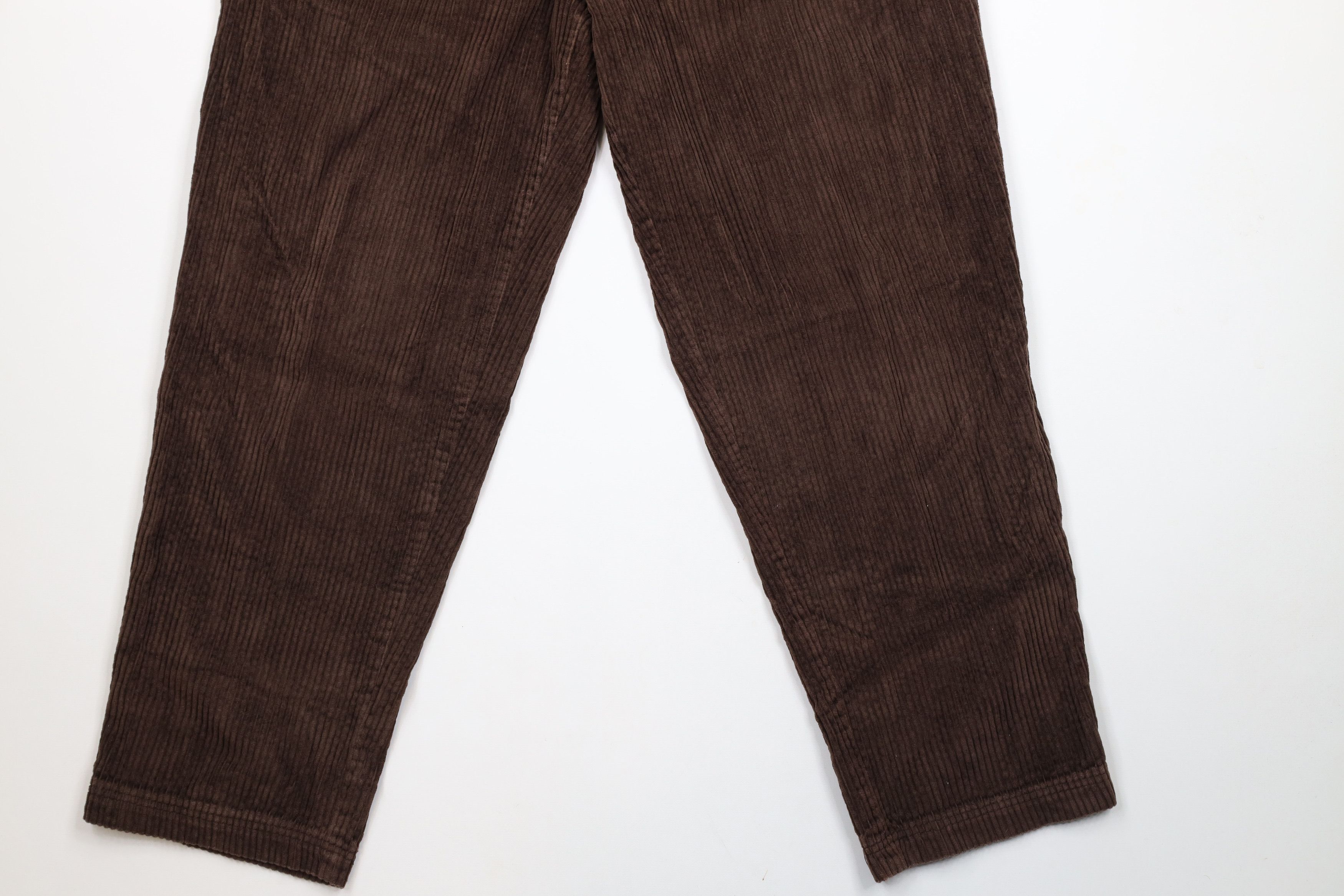 Vintage Vintage 90s Streetwear Wide Leg Corduroy Chino Pants Brown Size US 34 / EU 50 - 4 Thumbnail