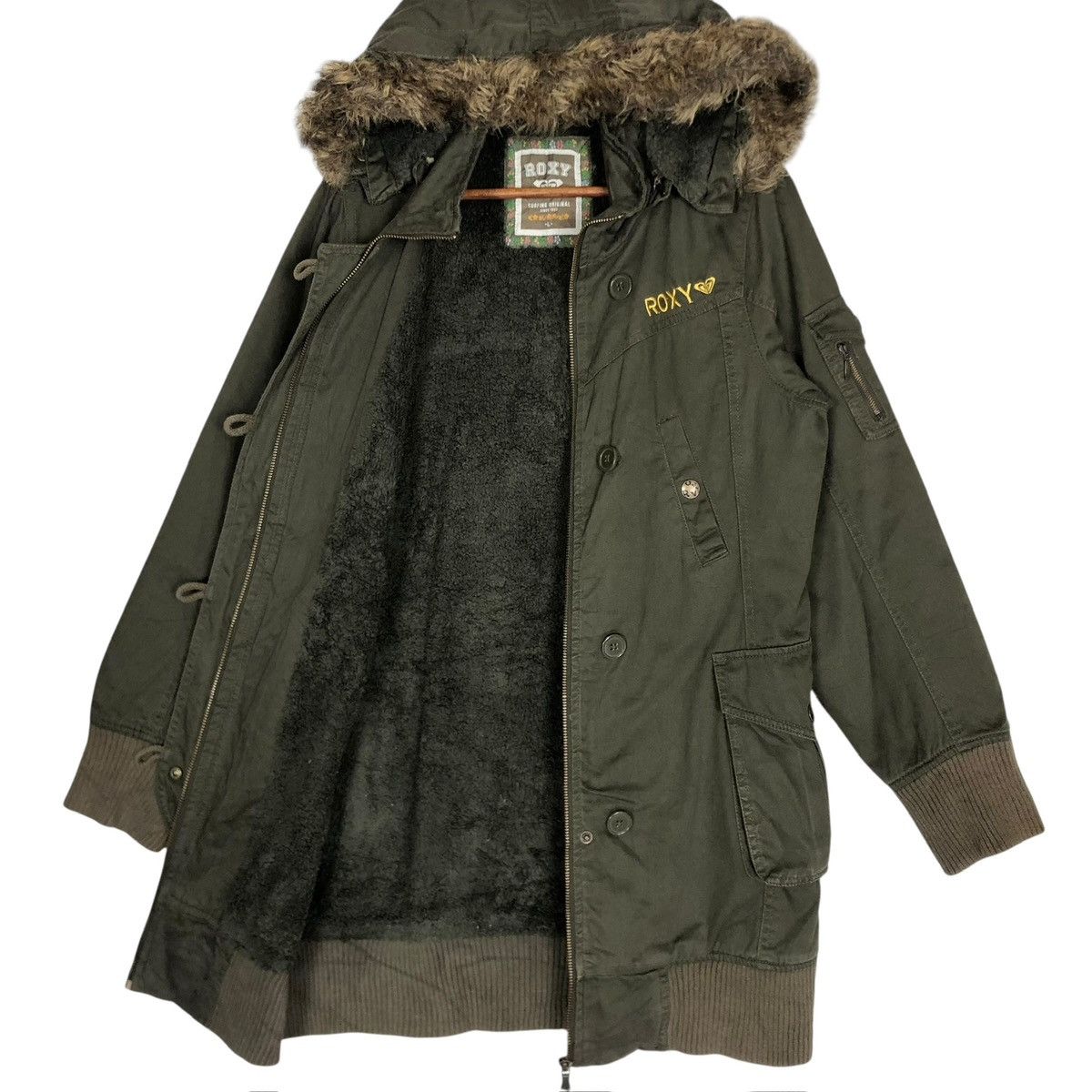 Sun Surf Vintage Roxy Surf Parka Jacket Unisex Streetwear Hoodie Size S / US 4 / IT 40 - 9 Thumbnail