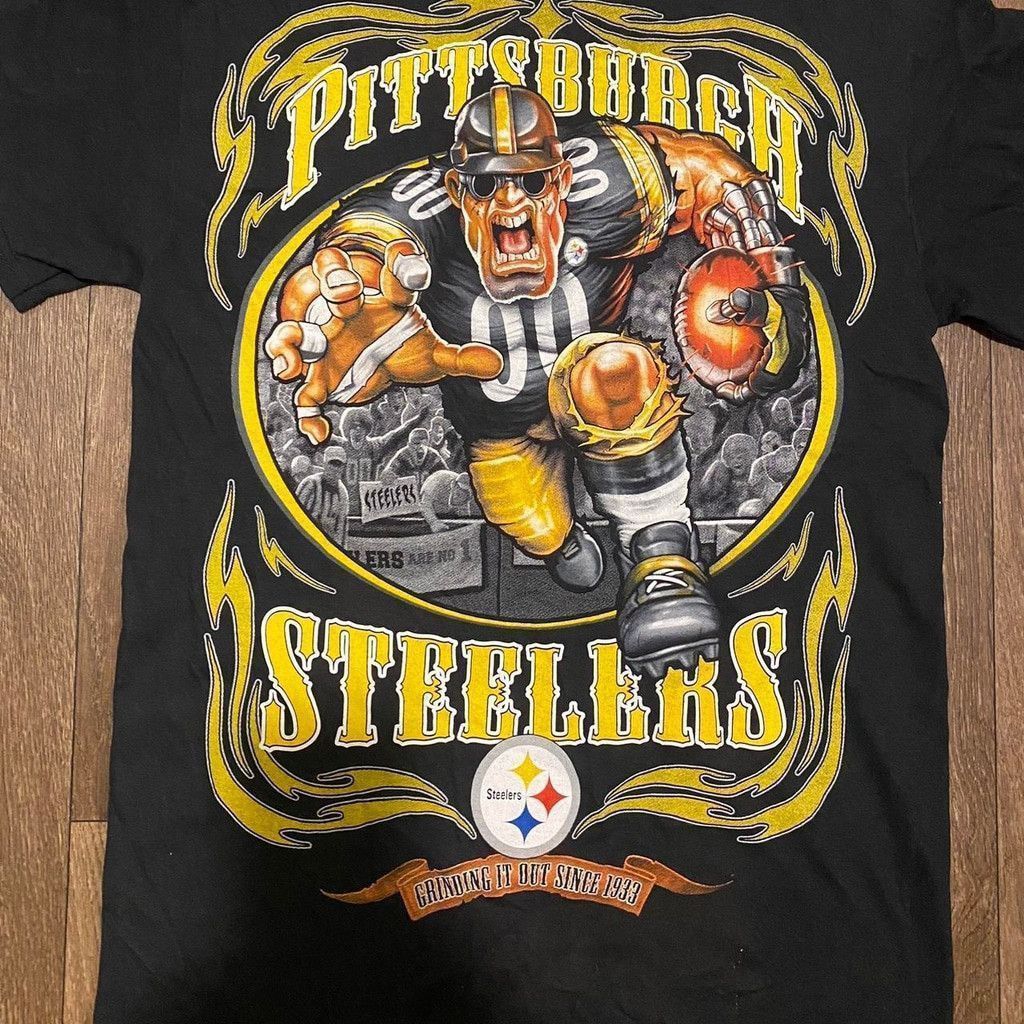 Majestic Pittsburg Steelers tee size S Message for any questions Size US S / EU 44-46 / 1 - 4 Thumbnail