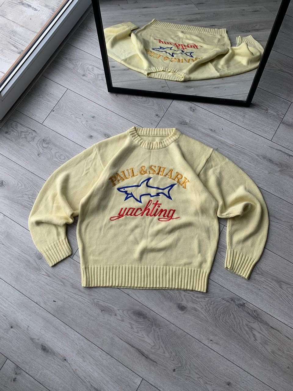 Paul & Shark Vintage 90's Paul&Shark Achival Big Knit Sweater L Size US L / EU 52-54 / 3 - 3 Thumbnail