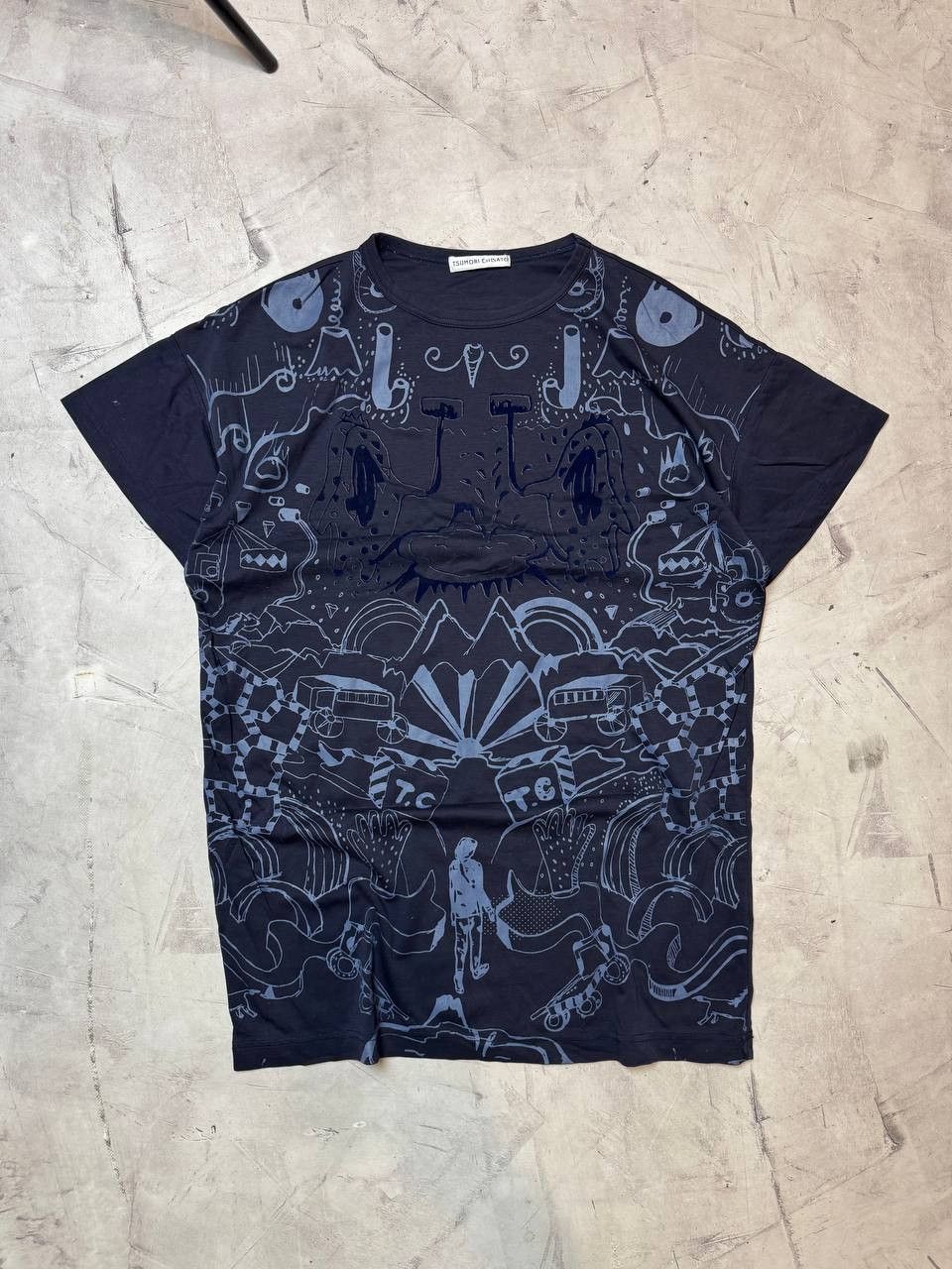 Tsumori chisato printed t-shirt