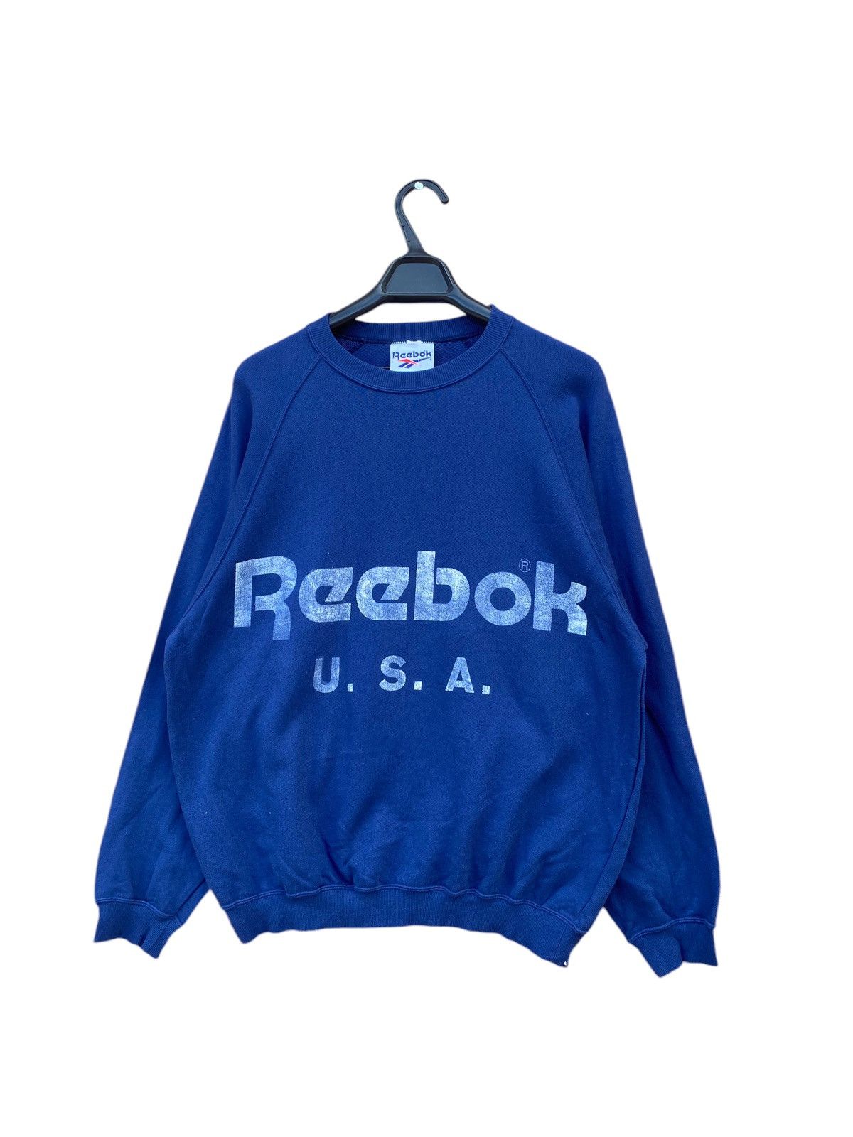 Reebok Vintage Reebox Spellout Sweatshirt Size US L / EU 52-54 / 3 - 1 Thumbnail