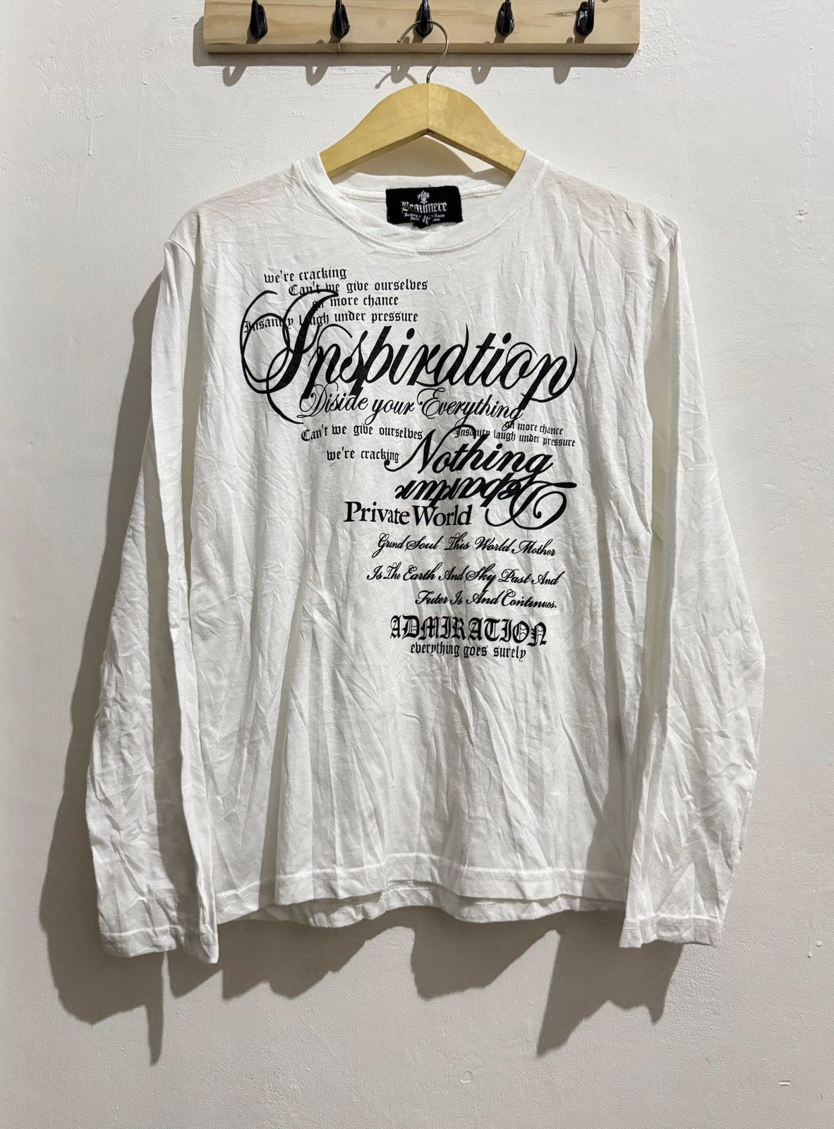 Hysteric Glamour × If Six Was Nine × Japanese Brand Y2k Beaumere ifsixwasnine lgb long sleeve Size US L / EU 52-54 / 3 - 1 Thumbnail