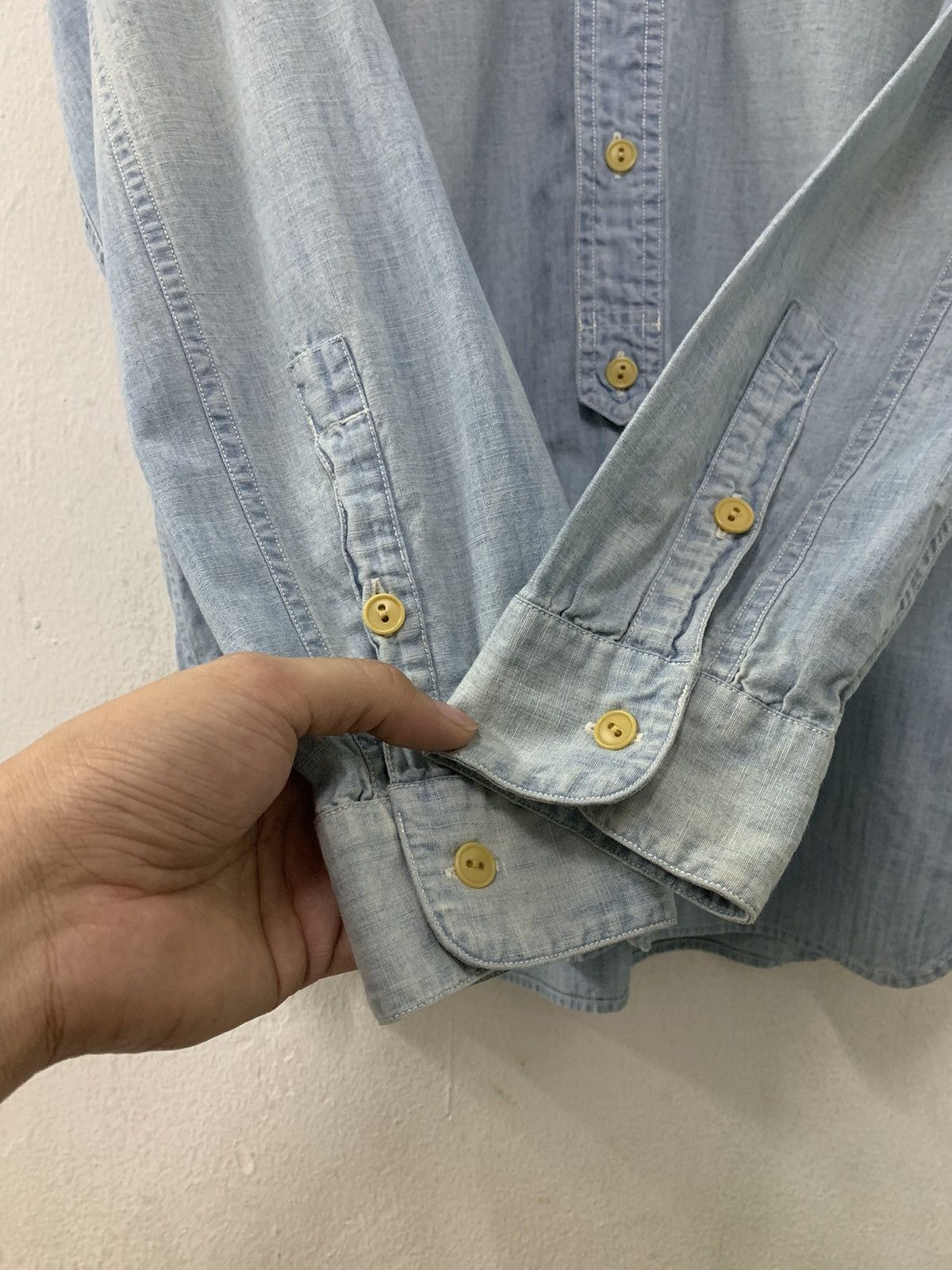 Ralph Lauren Ralph Lauren Workers Denim Shirt Size US M / EU 48-50 / 2 - 6 Thumbnail