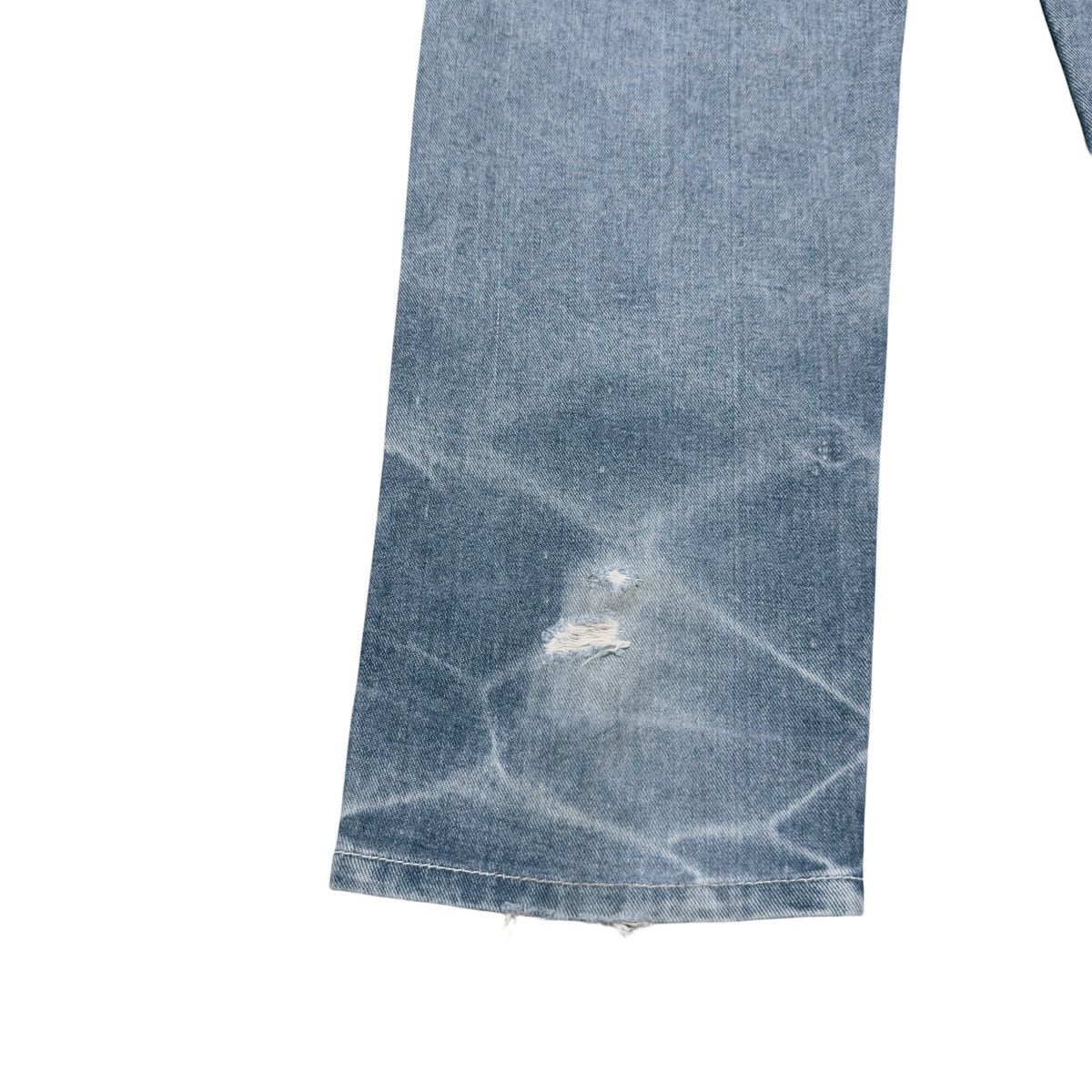 Maximilian Davis Mximillian Distressed Denim Jeans Size US 33 - 14 Thumbnail