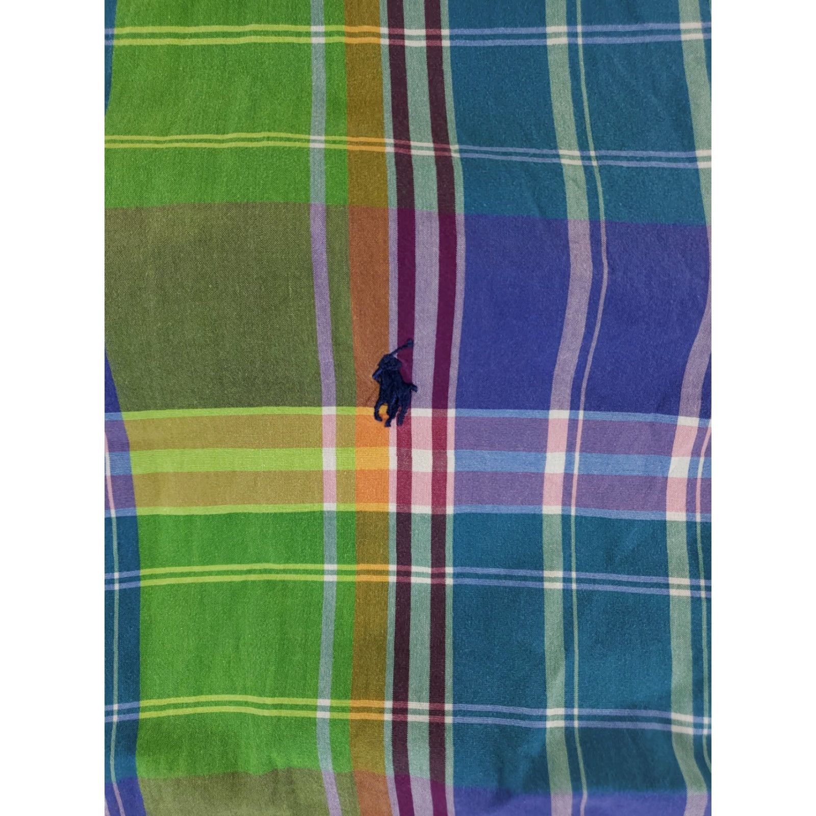 Ralph Lauren Ralph Lauren Shirt Madras Button Down Short Sleeve Classic Fit Plaid Mens XXL Multicolor Size US XXL / EU 58 / 5 - 2 Thumbnail