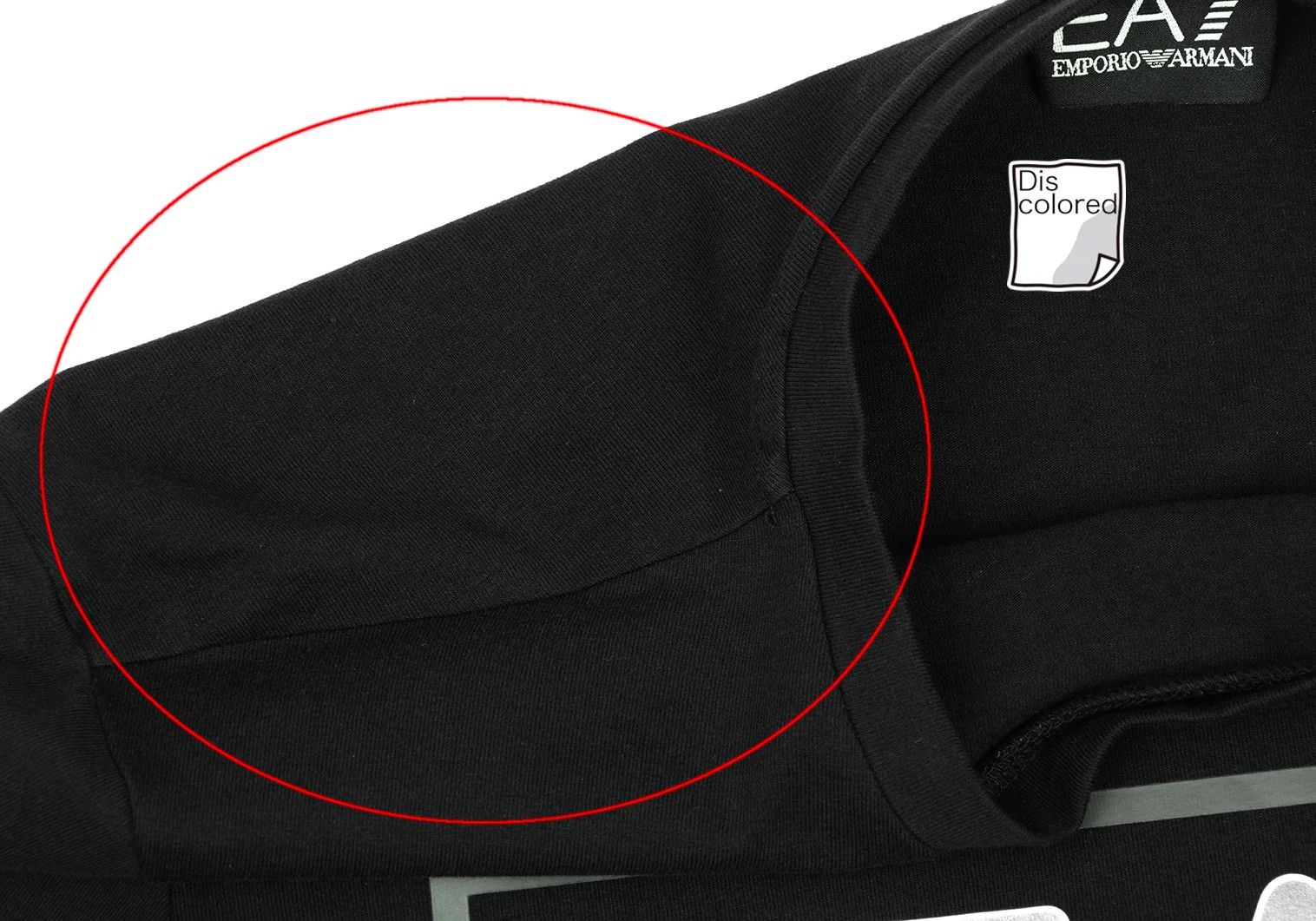 Emporio Armani Logo Print T-Shirt in Black Size M Size US M / EU 48-50 / 2 - 6 Thumbnail