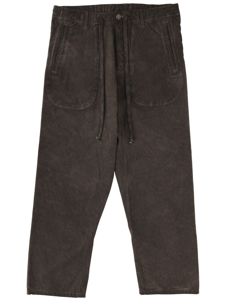 Uma Wang UMA WANG DRAWSTRING PANTS - GREY Size US 32 / EU 48 - 1 Thumbnail