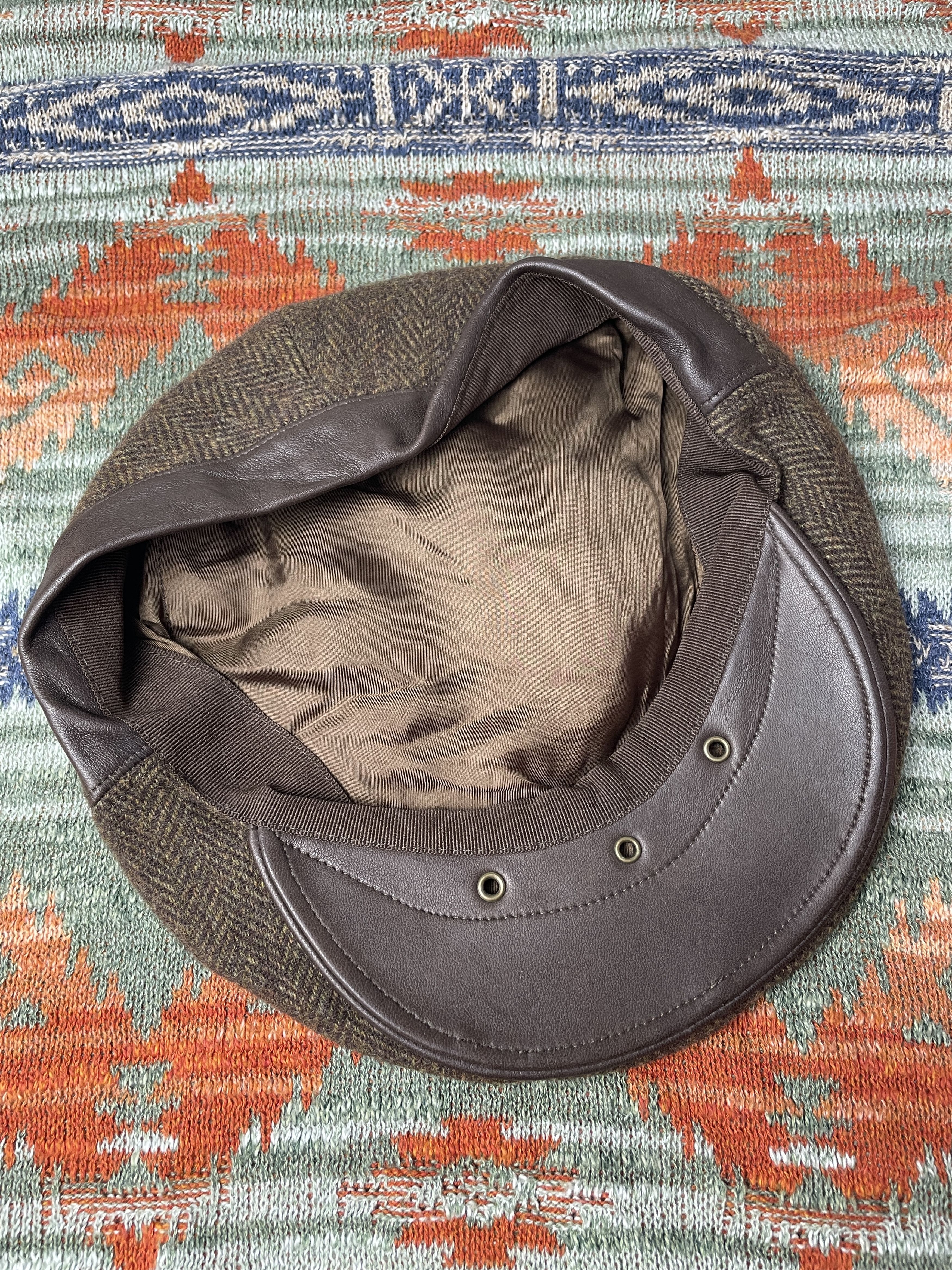 Ralph Lauren × Rugby Ralph Lauren Ralph Lauren Wool Duck Hat Newsboy Hat Octagon Cat Size ONE SIZE - 5 Thumbnail
