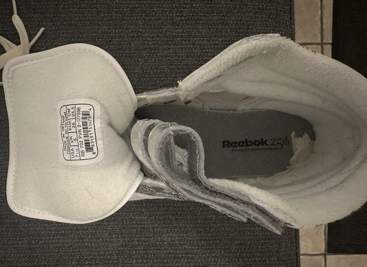 Reebok Reebok Freestyle Hi 25th Anniversary Sneakers Size US 7.5 / IT 37.5 - 4 Thumbnail