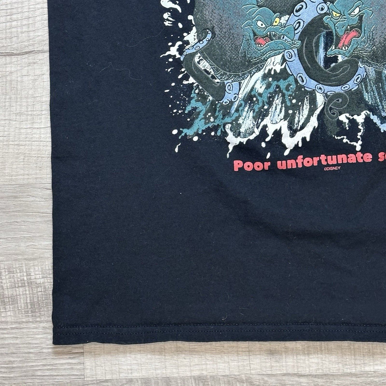 Fruit Of The Loom Disney Ursula Little Mermaid Tee Poor Unfortunate Souls Tee Size M / US 6-8 / IT 42-44 - 2 Thumbnail