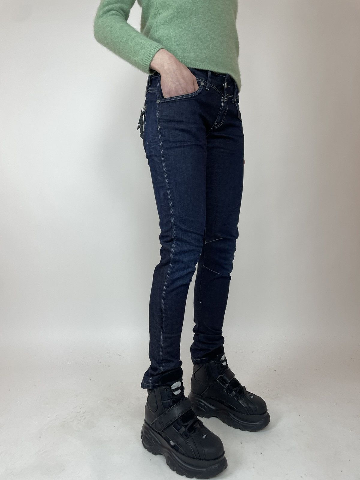 Other G-star RAW FENDER Skinny Womens biker jeans size W28 L30 Size 28" / US 6 / IT 42 - 4 Thumbnail