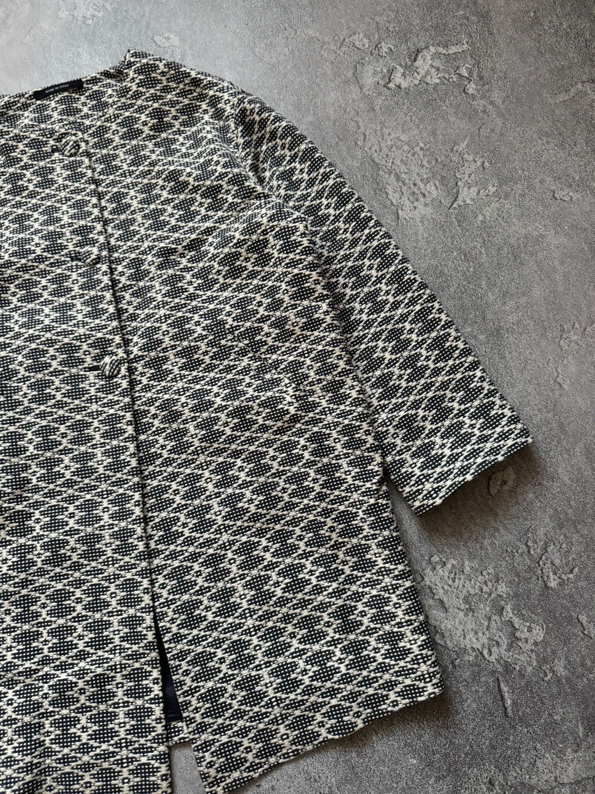Tagliatore Tagliatore IT46wmns all printed coat jacket long blazer cape Size L / US 10 / IT 46 - 7 Thumbnail