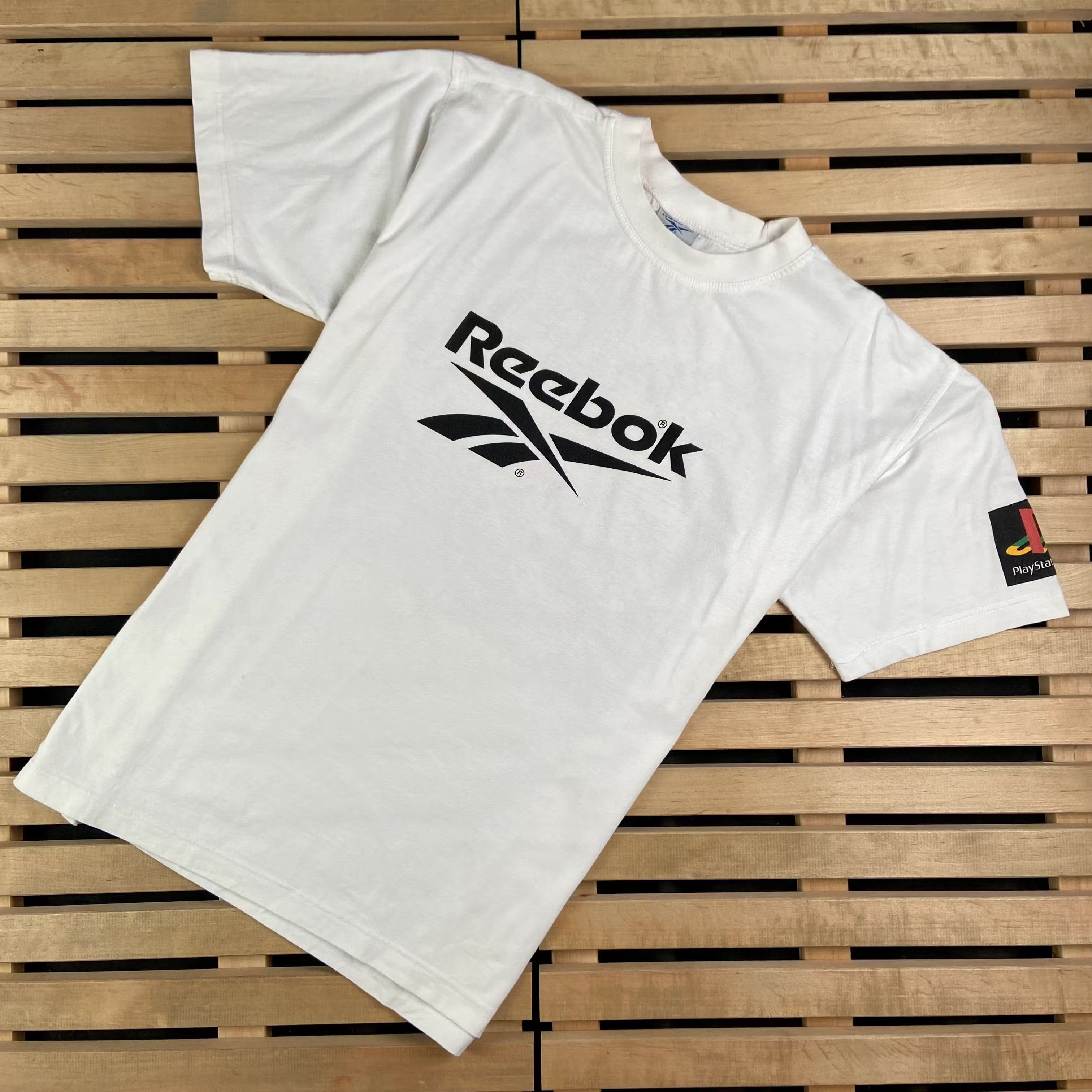 Reebok × Vintage Mens Vintage T Shirt Reebok Vintage Size L Size US L / EU 52-54 / 3 - 2 Thumbnail