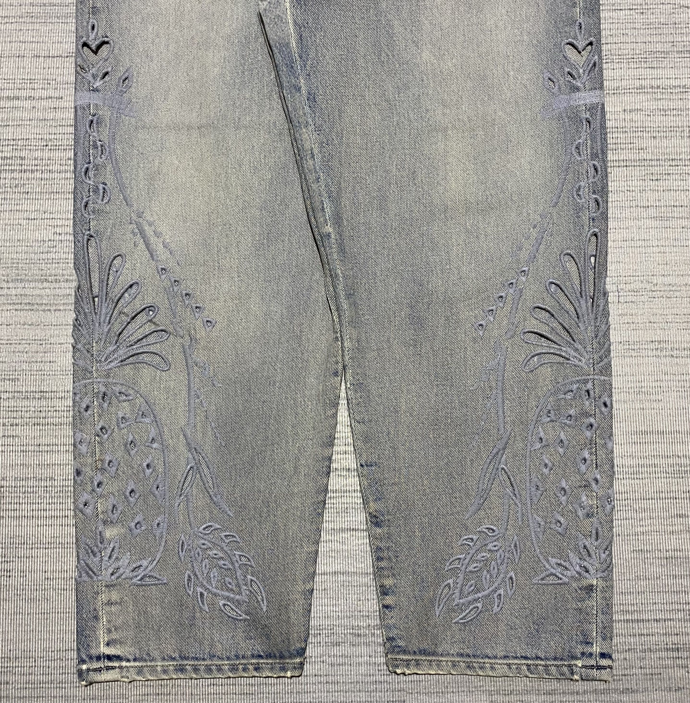 Levi's LEVI’S Made&Crafted BARREL CROP Loose wide JEANS Size 30" / US 8 / IT 44 - 3 Thumbnail