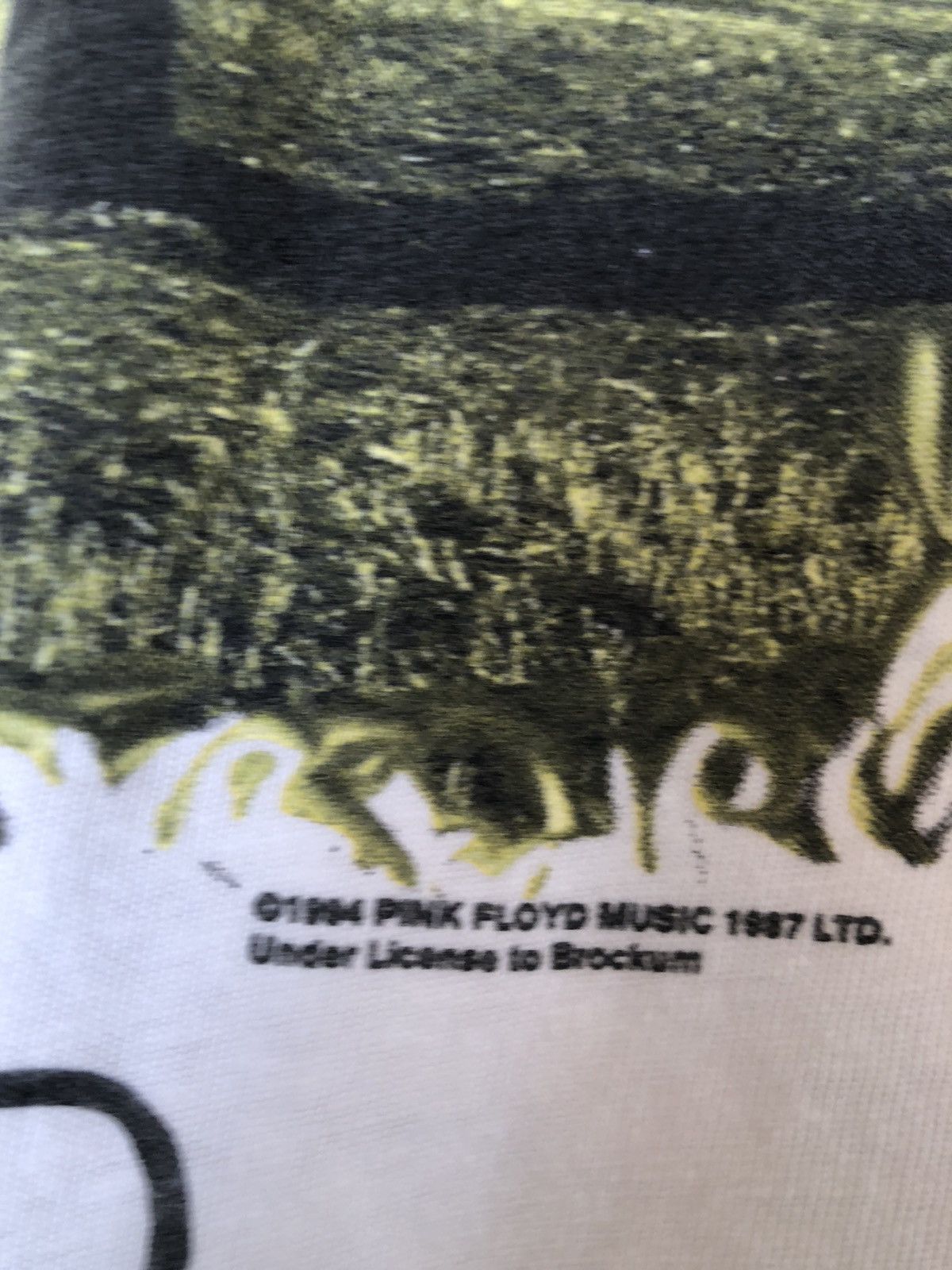 Band Tees × Pink Floyd × Vintage Vintage 90s PINK FLOYD Division Bell Tour Tee Size US XL / EU 56 / 4 - 6 Thumbnail