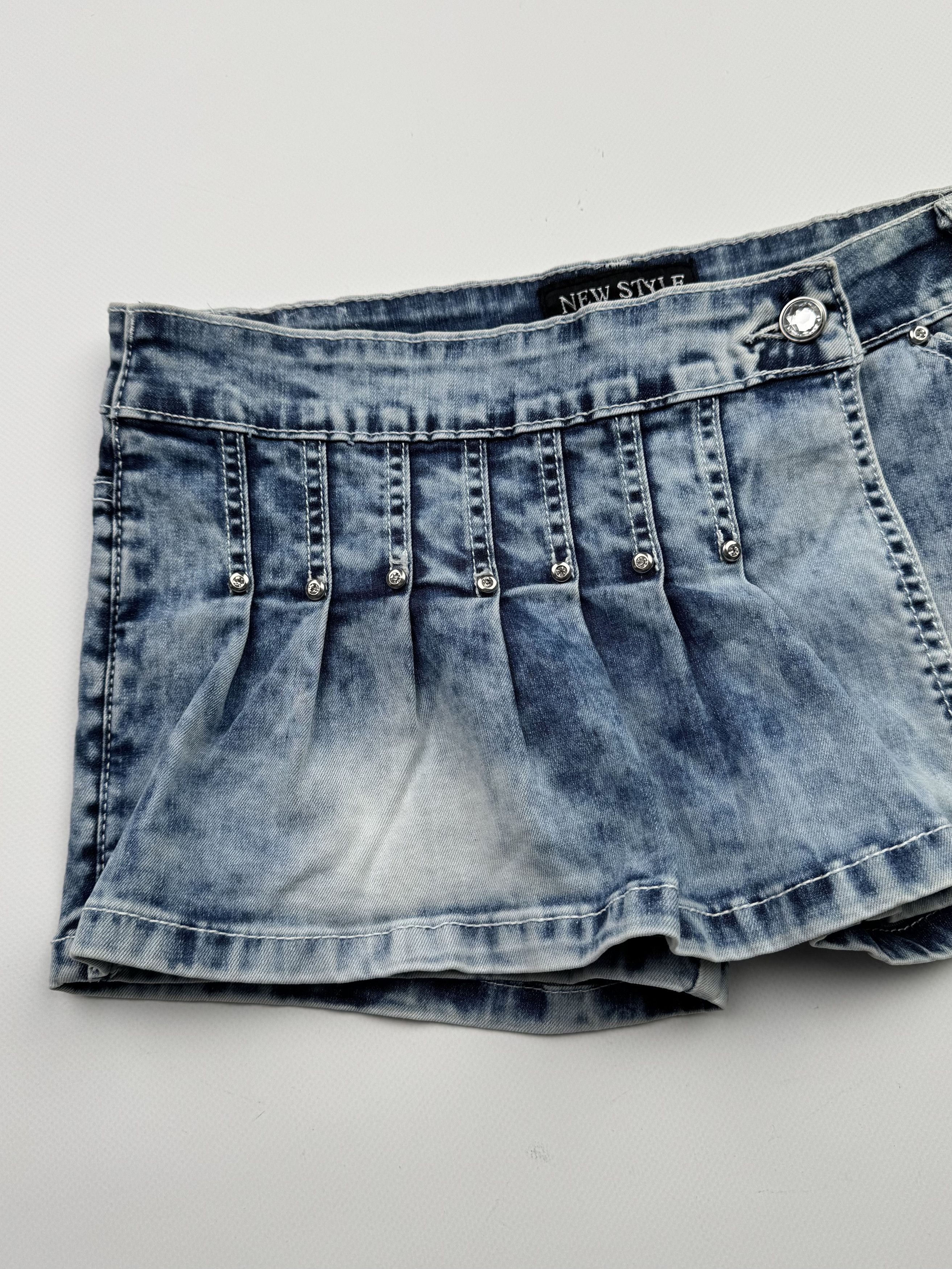 Japanese Brand Vintage Mini Shorts B322(V370)E2 Size 27" / US 4 / IT 40 - 2 Thumbnail