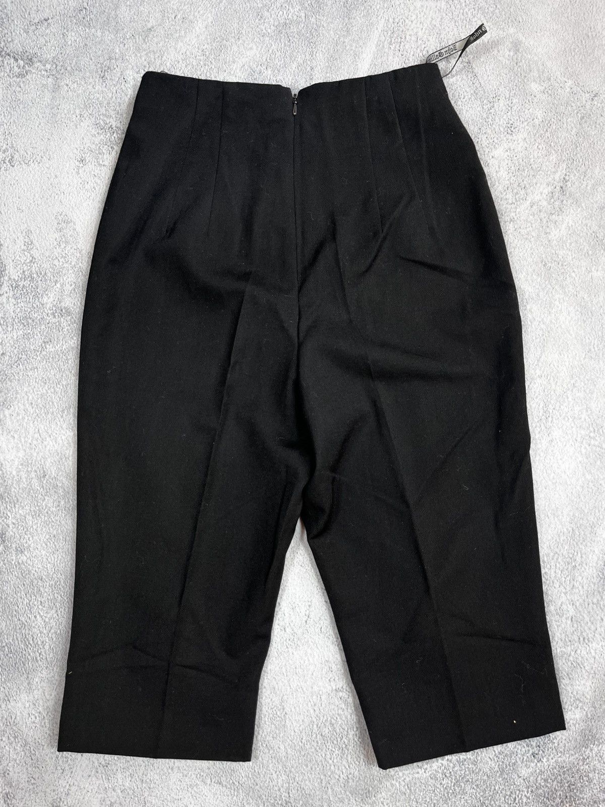 Vintage 80s John Galliano wool capri shorts rare