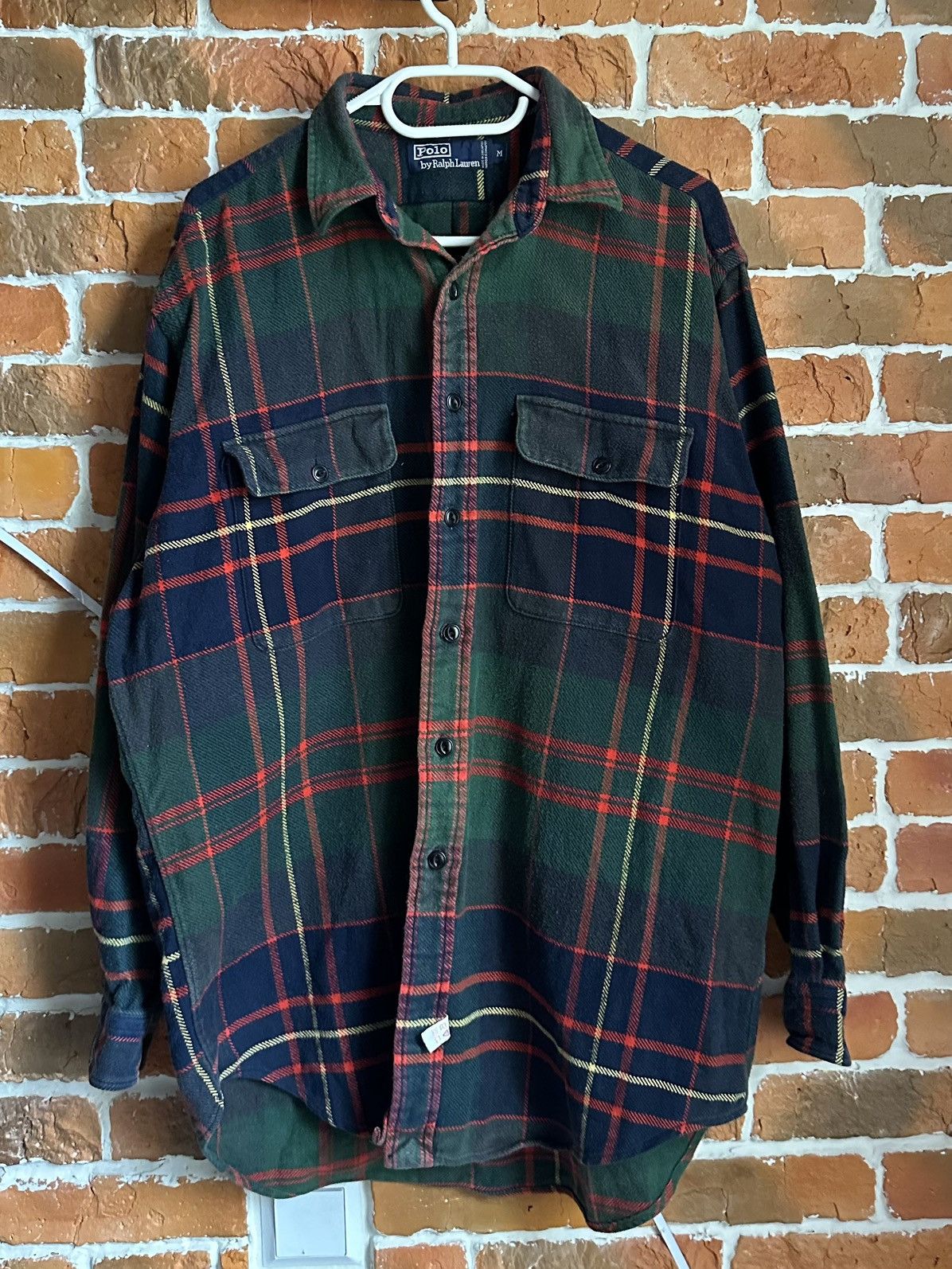Polo Ralph Lauren Shirt Heavy Weight Flannel Vintage