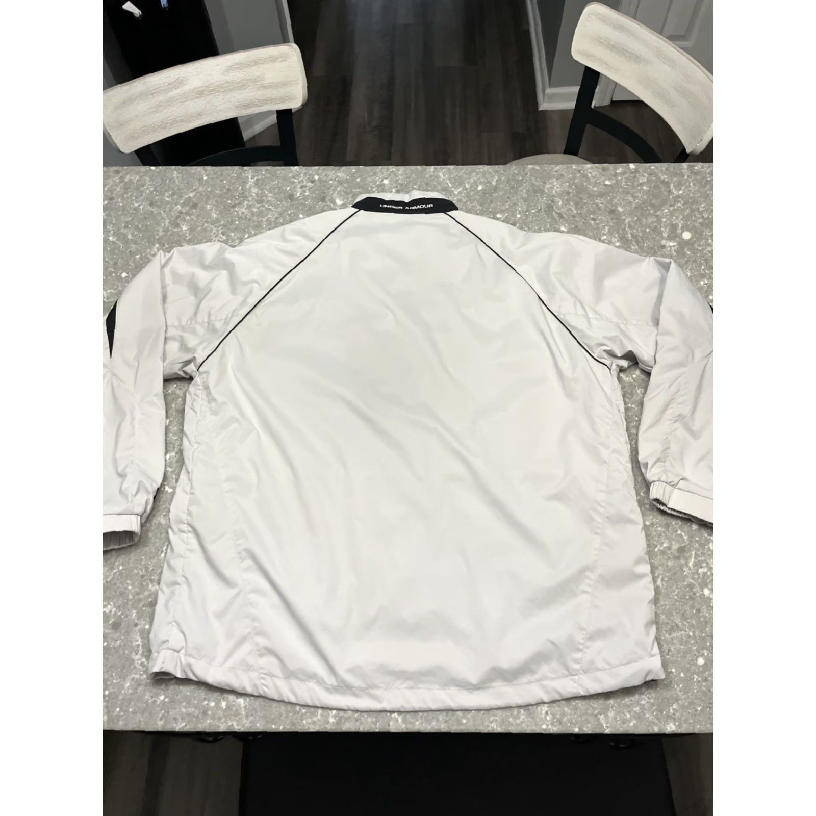 Under Armour Under Armour Polo Shirt Men’s XL Gray Long Sleeve Loose Fit Performance Golf Mens Size US XL / EU 56 / 4 - 7 Thumbnail