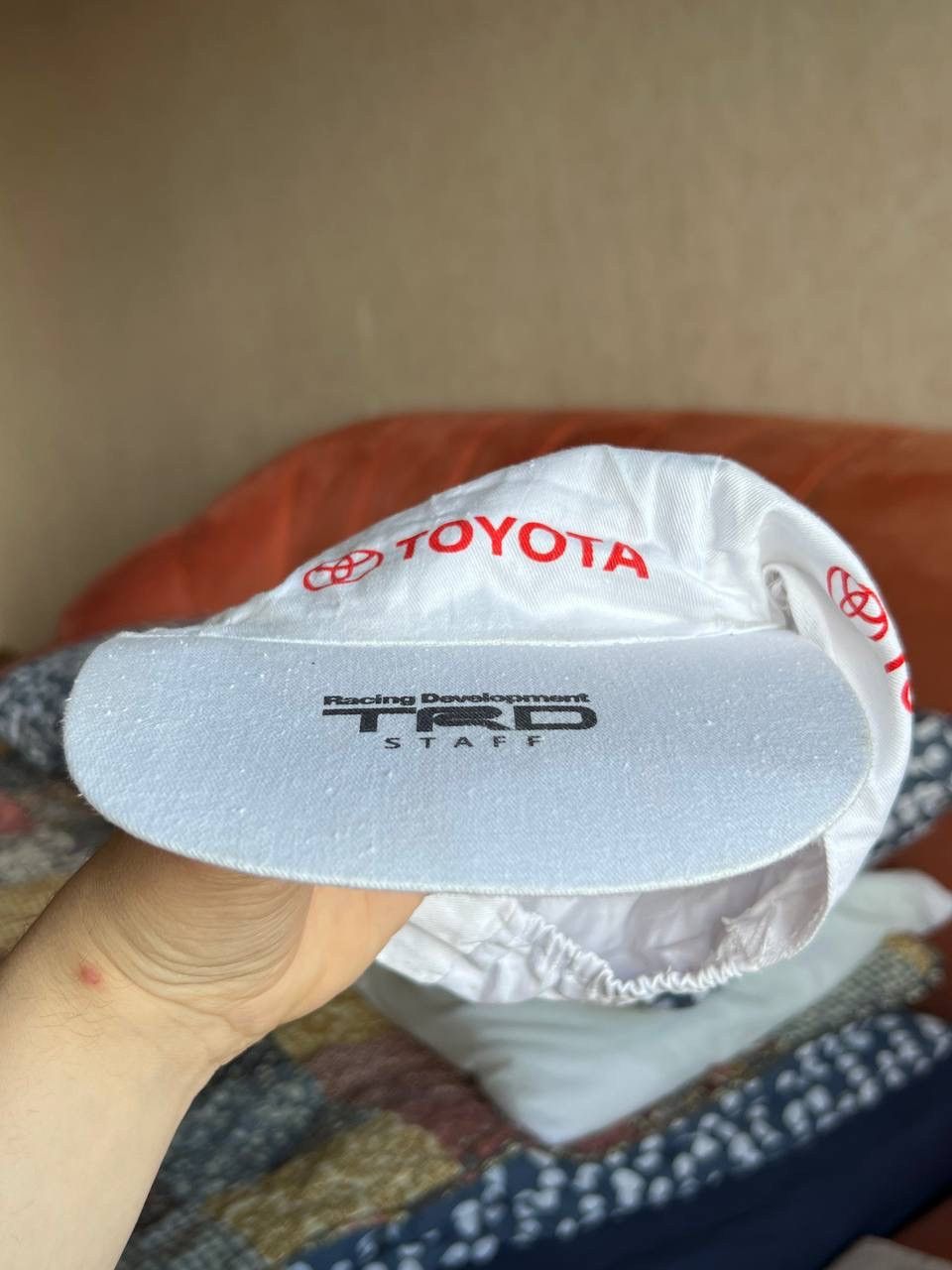Japanese Brand × Vintage Vintage Toyota Cap Hat TRD Staff Toyota Racing Development Size ONE SIZE - 7 Thumbnail