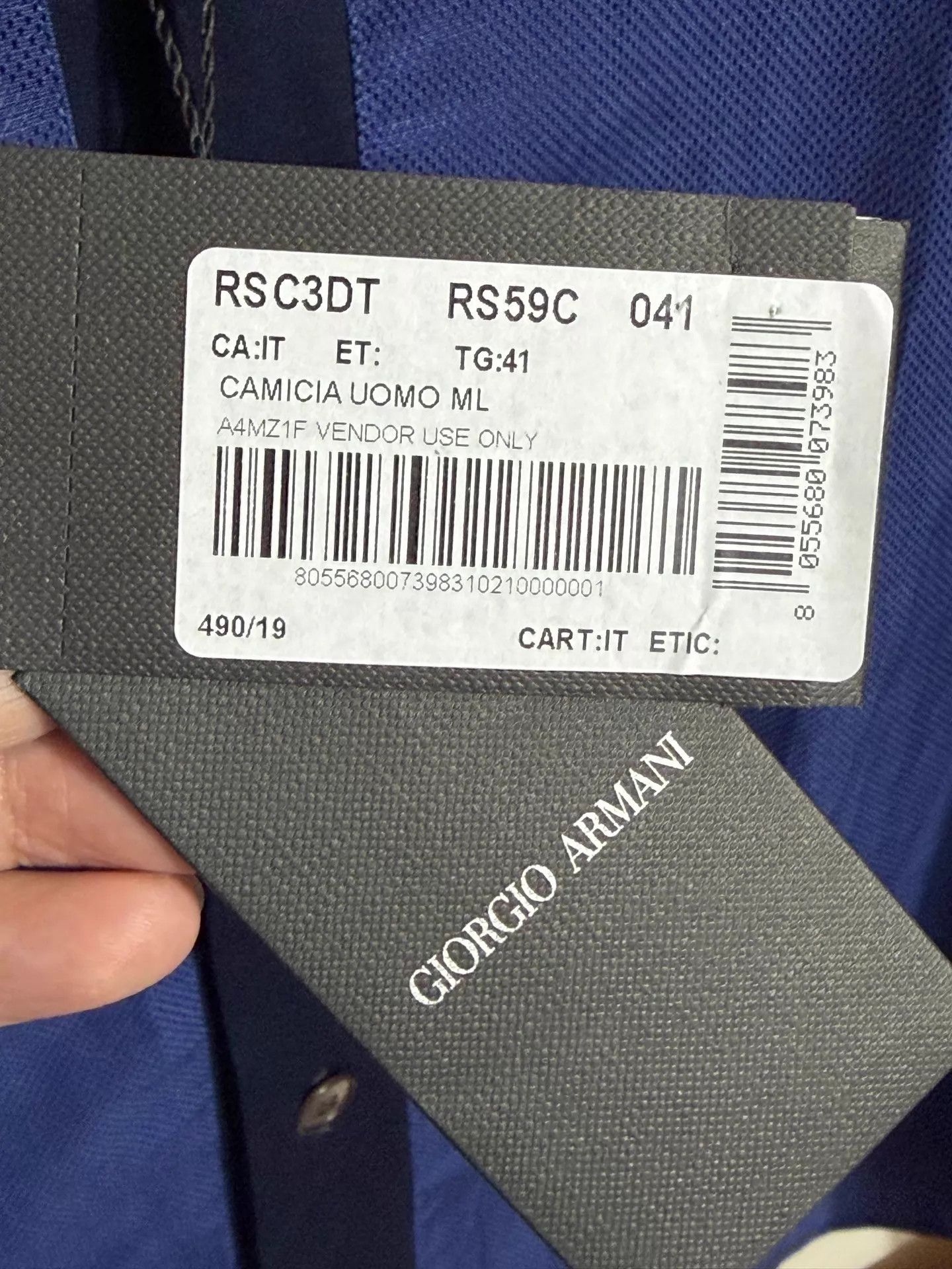 Giorgio Armani Giorgio Armani Slim Linen-Cupro Cardigan 41 Size US XS / EU 42 / 0 - 8 Thumbnail