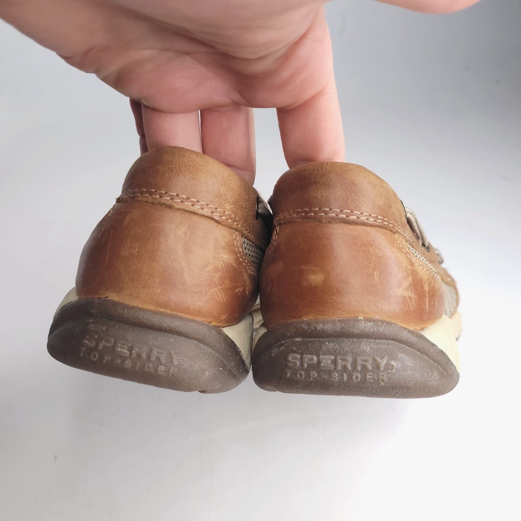 Sperry Sperry Shoes Womens 8.5 Brown Loafer Boat Shoes Leather CH12 Low top (Vintage: No) Womens Shoes Brown Leather Loafer Boat Shoes 8.5 Sperry Size M / US 6-8 / IT 42-44 - 4 Thumbnail