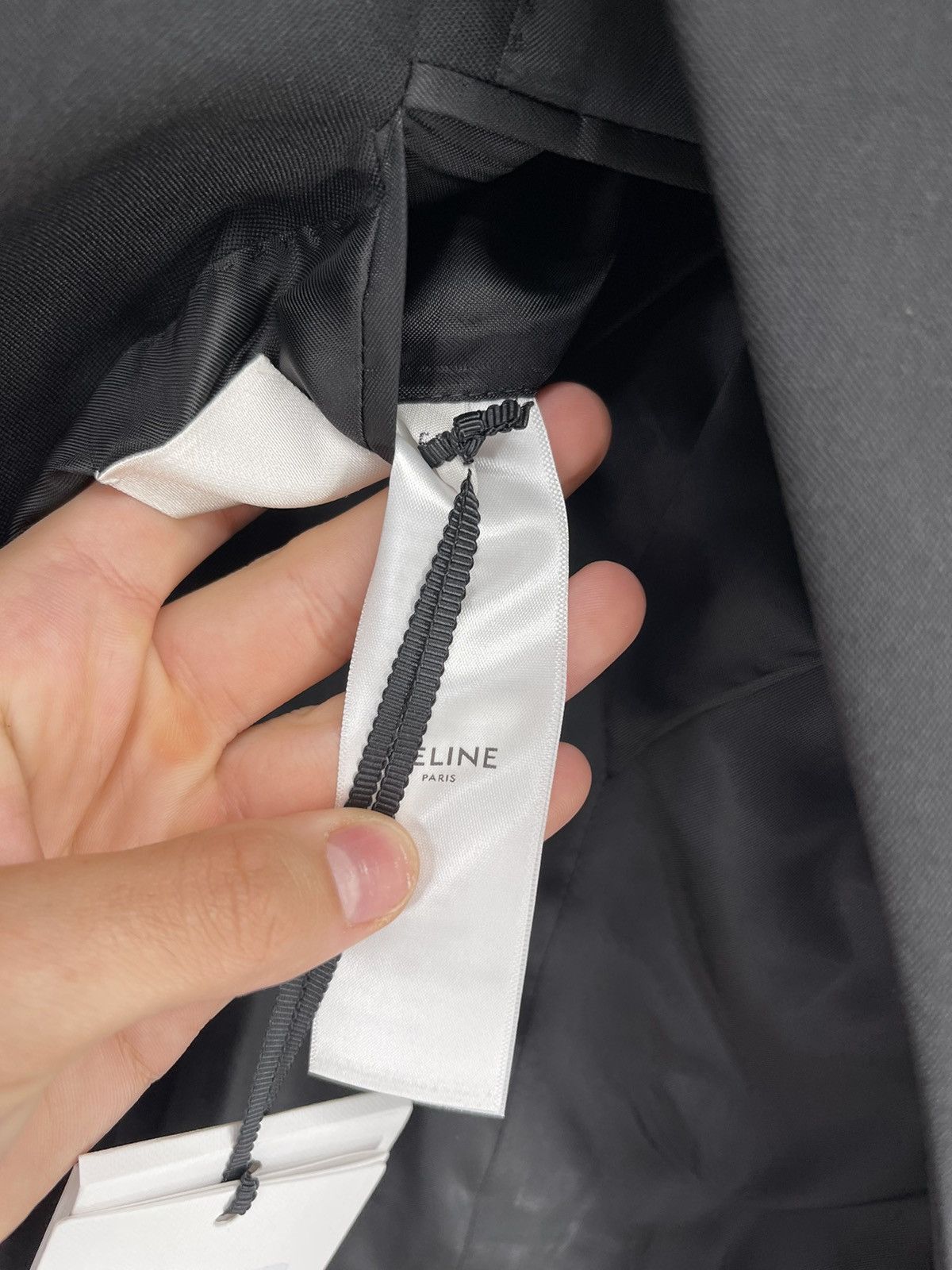 Celine CELINE Boxy Diamond Jacket Size 50 Size 50R - 6 Thumbnail